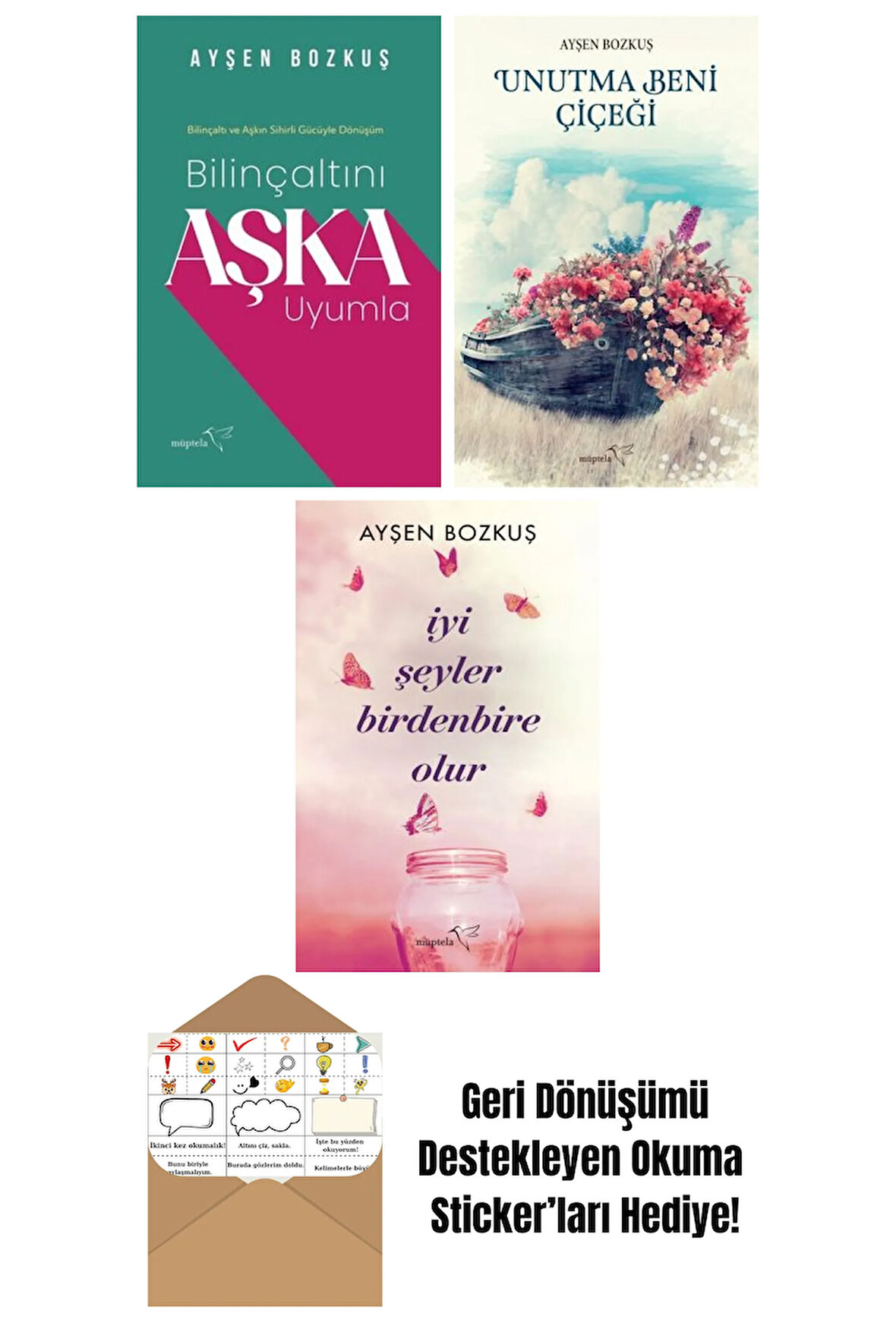 Bilinçaltını Aşka Uyumla + Unutma Beni Çiçeği + İyi Şeyler Birdenbire Olur