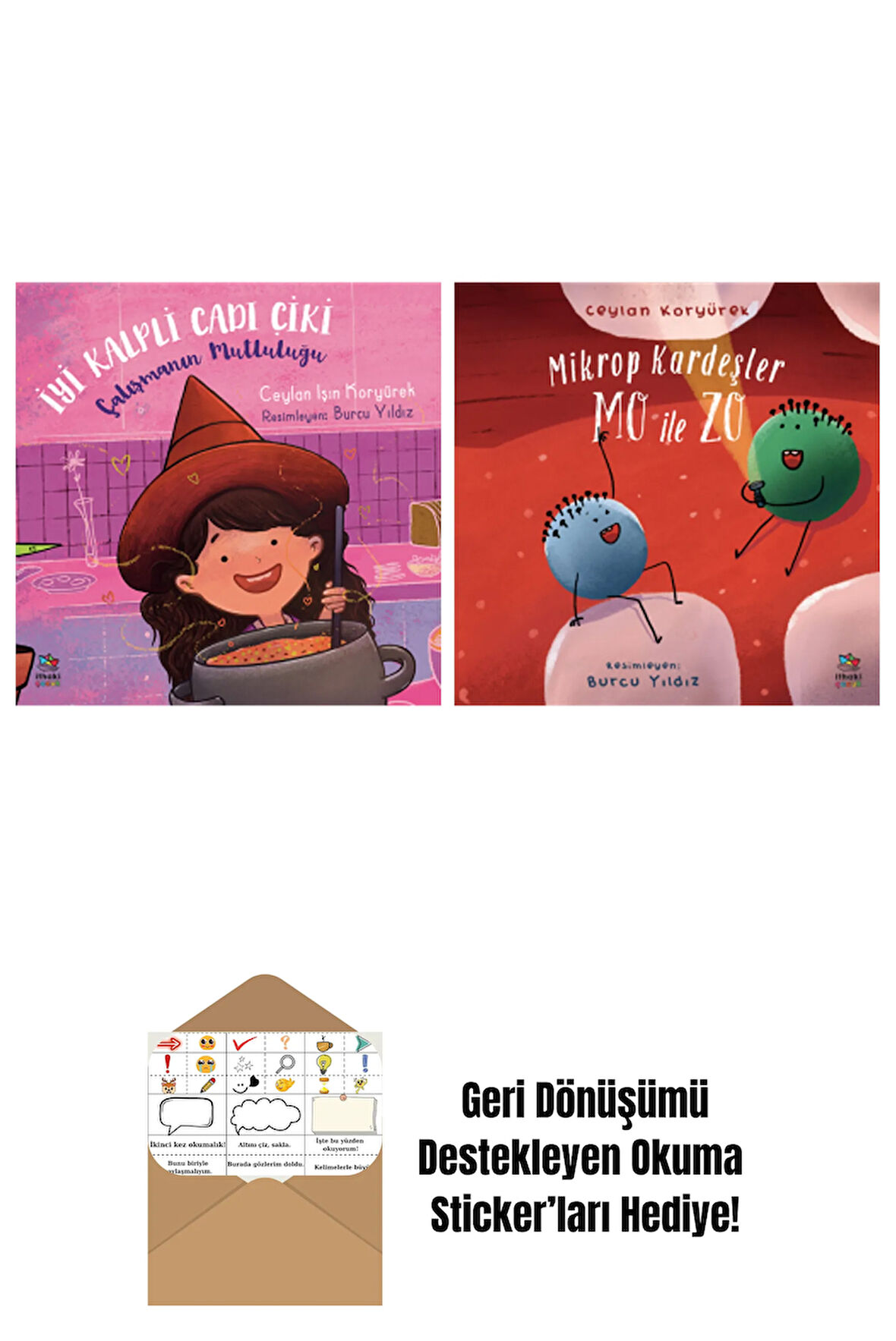 İyi Kalpli Cadı Çiki – Çalışmanın Mutluluğu + Mikrop Kardeşler Mo ile Zo