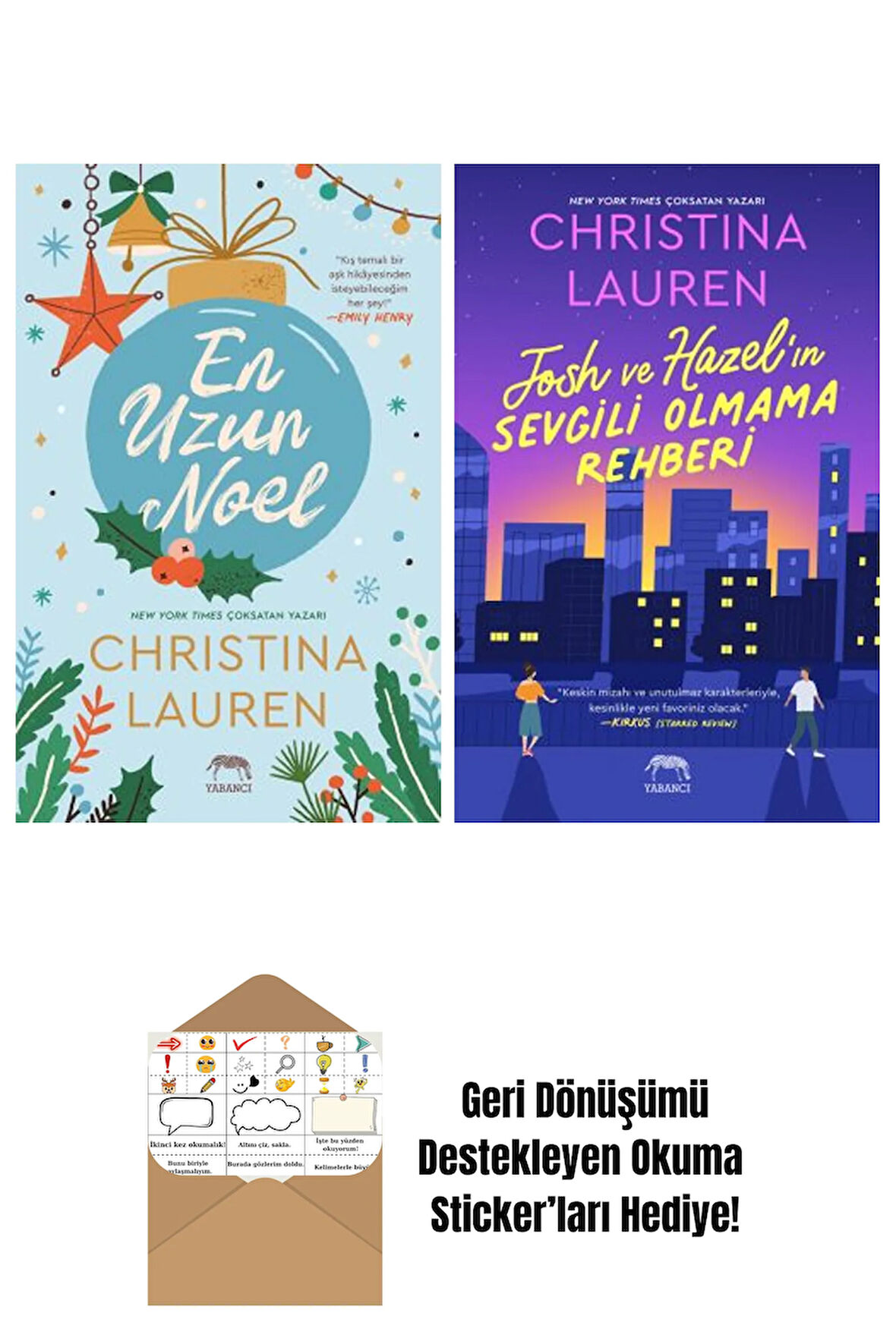 En Uzun Noel + Josh ve Hazel’ın Sevgili Olmama Rehberi