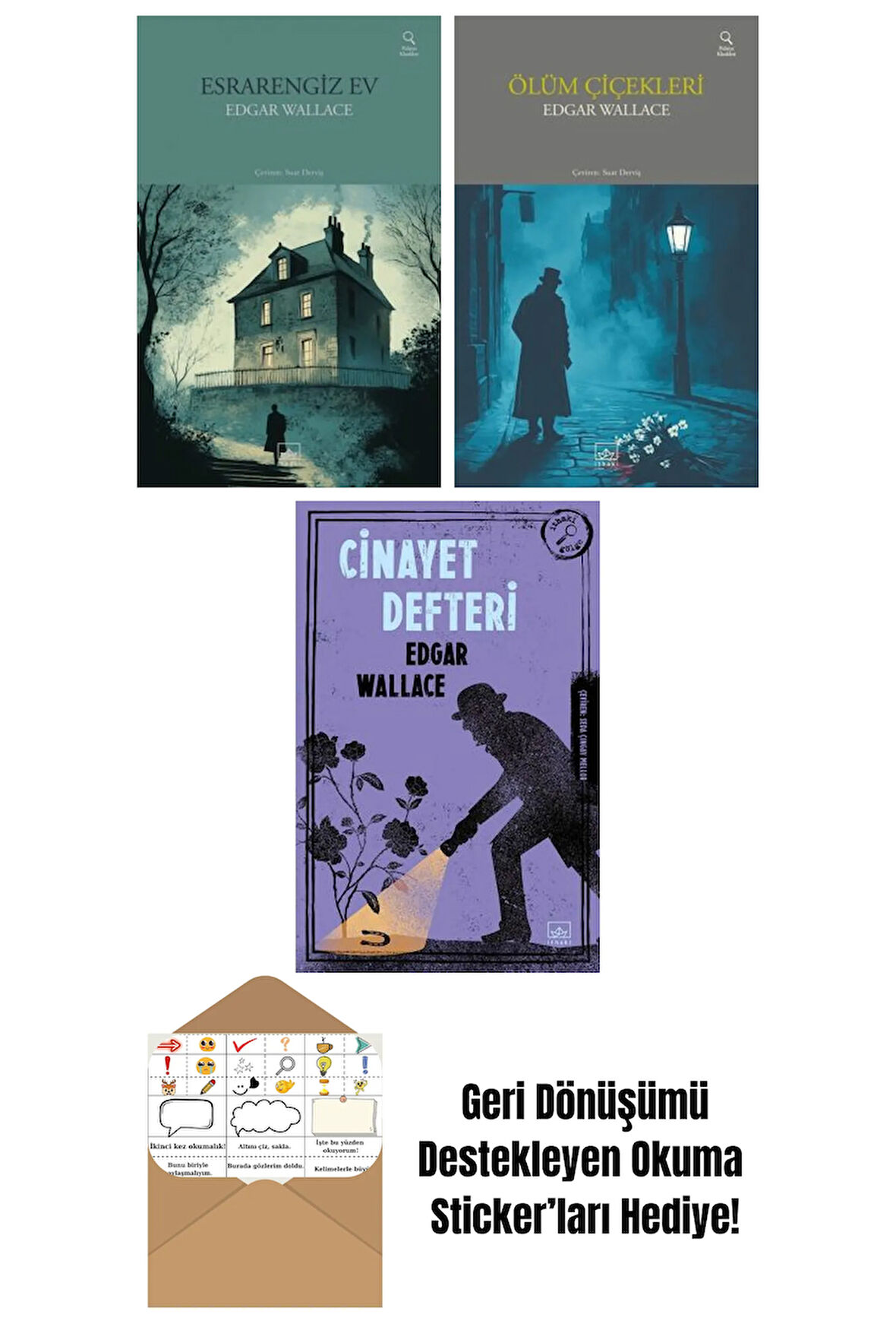 Esrarengiz Ev + Ölüm Çiçekleri + Cinayet Defteri