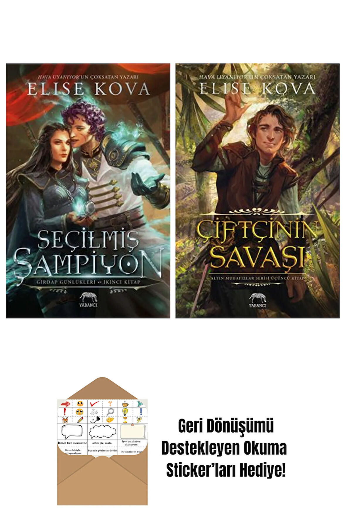 Seçilmiş Şampiyon – Girdap Günlükleri İkinci Kitap + Çiftçinin Savaşı – Altın Muhafızlar Serisi 3 (Ciltli)