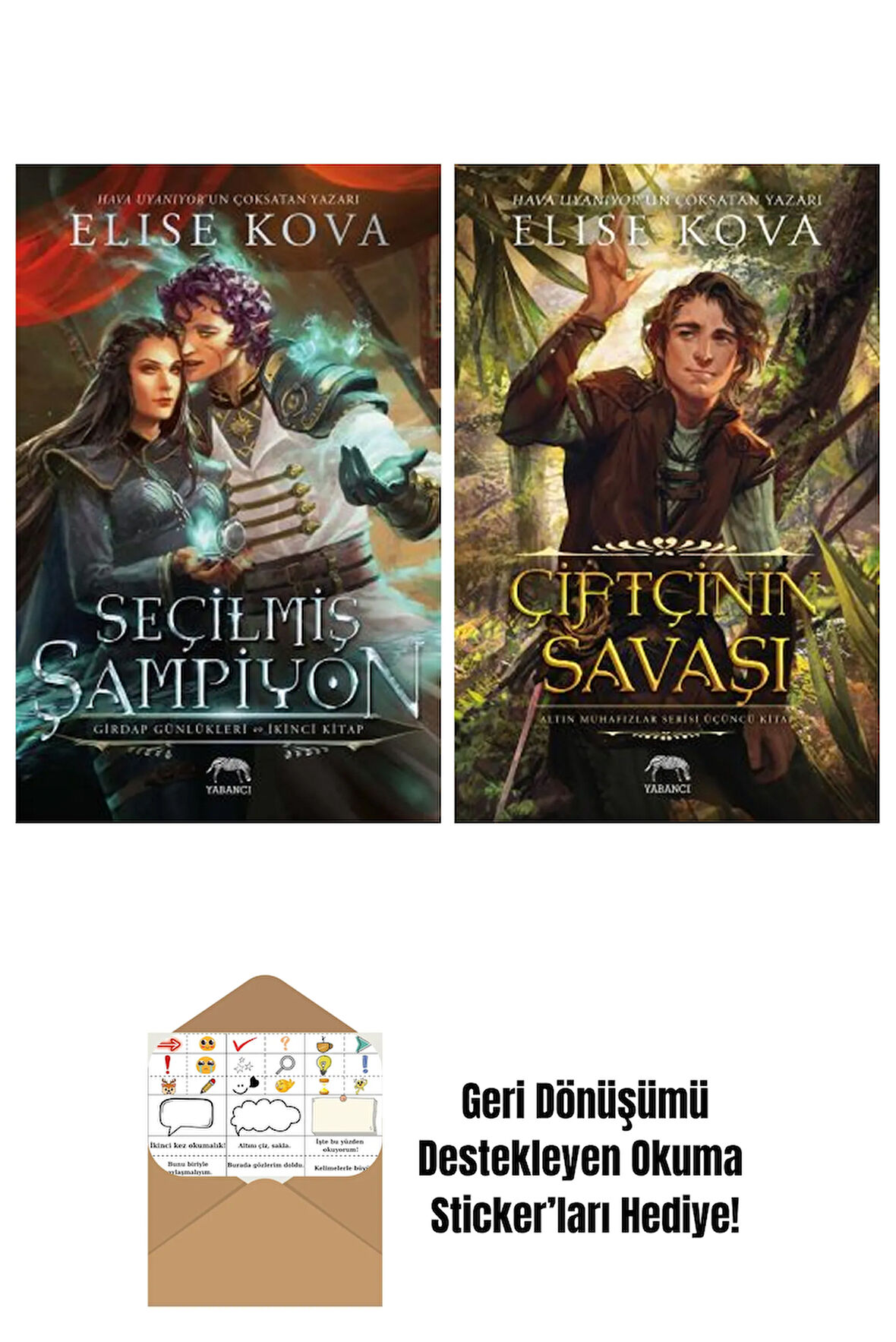 Seçilmiş Şampiyon – Girdap Günlükleri İkinci Kitap (Ciltli) + Çiftçinin Savaşı – Altın Muhafızlar Serisi 3
