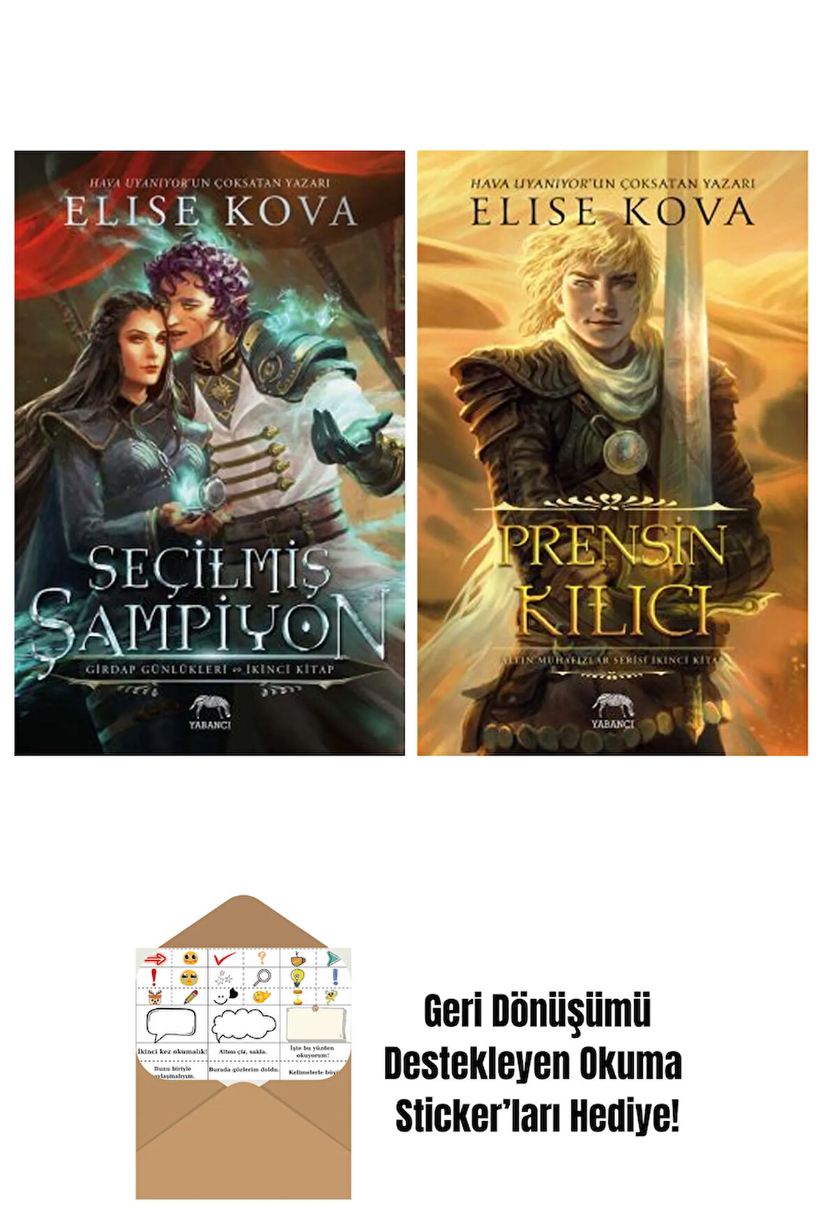 Seçilmiş Şampiyon – Girdap Günlükleri İkinci Kitap (Ciltli) + Prensin Kılıcı – Altın Muhafızlar Serisi 2