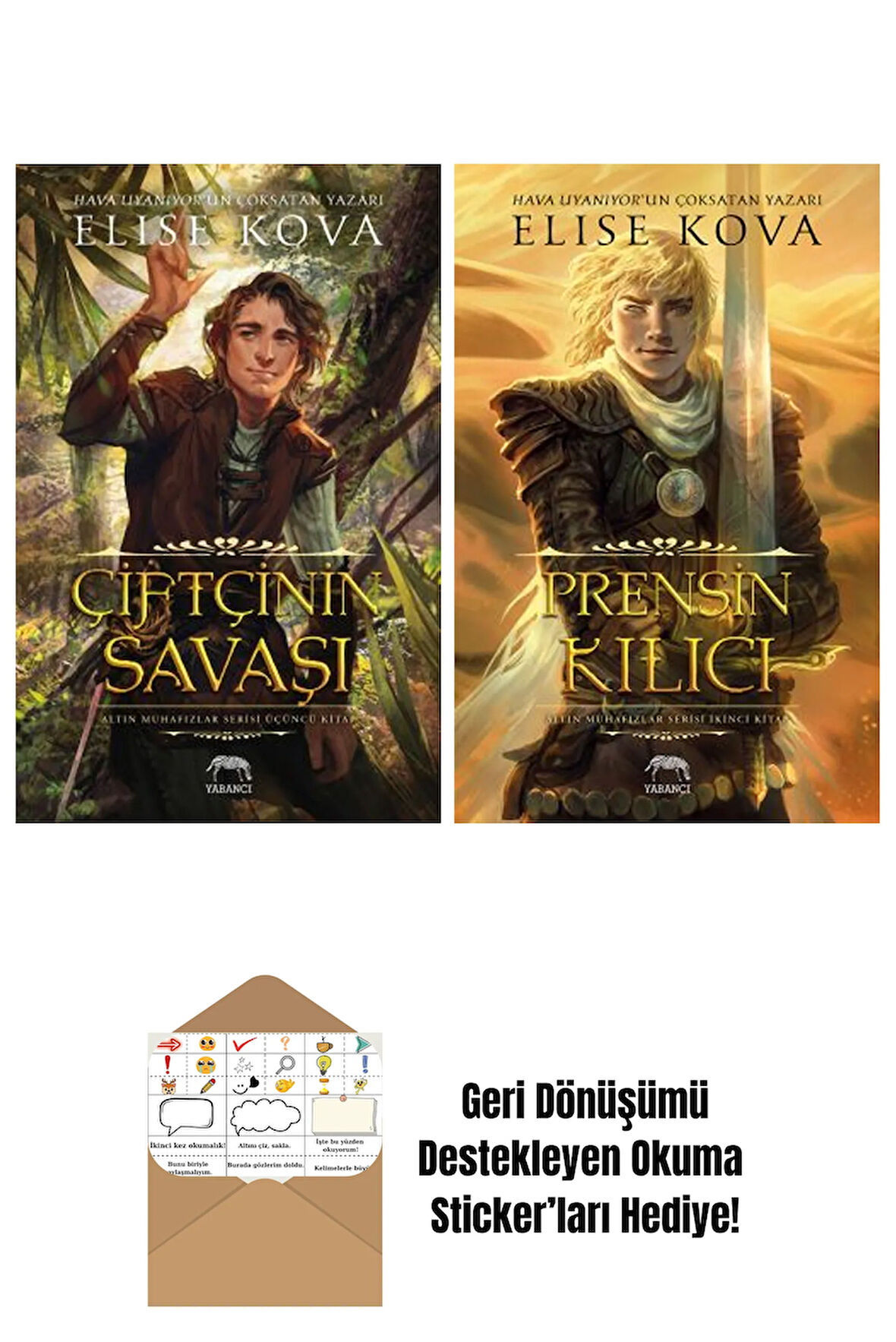 Çiftçinin Savaşı – Altın Muhafızlar Serisi 3 + Prensin Kılıcı – Altın Muhafızlar Serisi 2 (Ciltli)