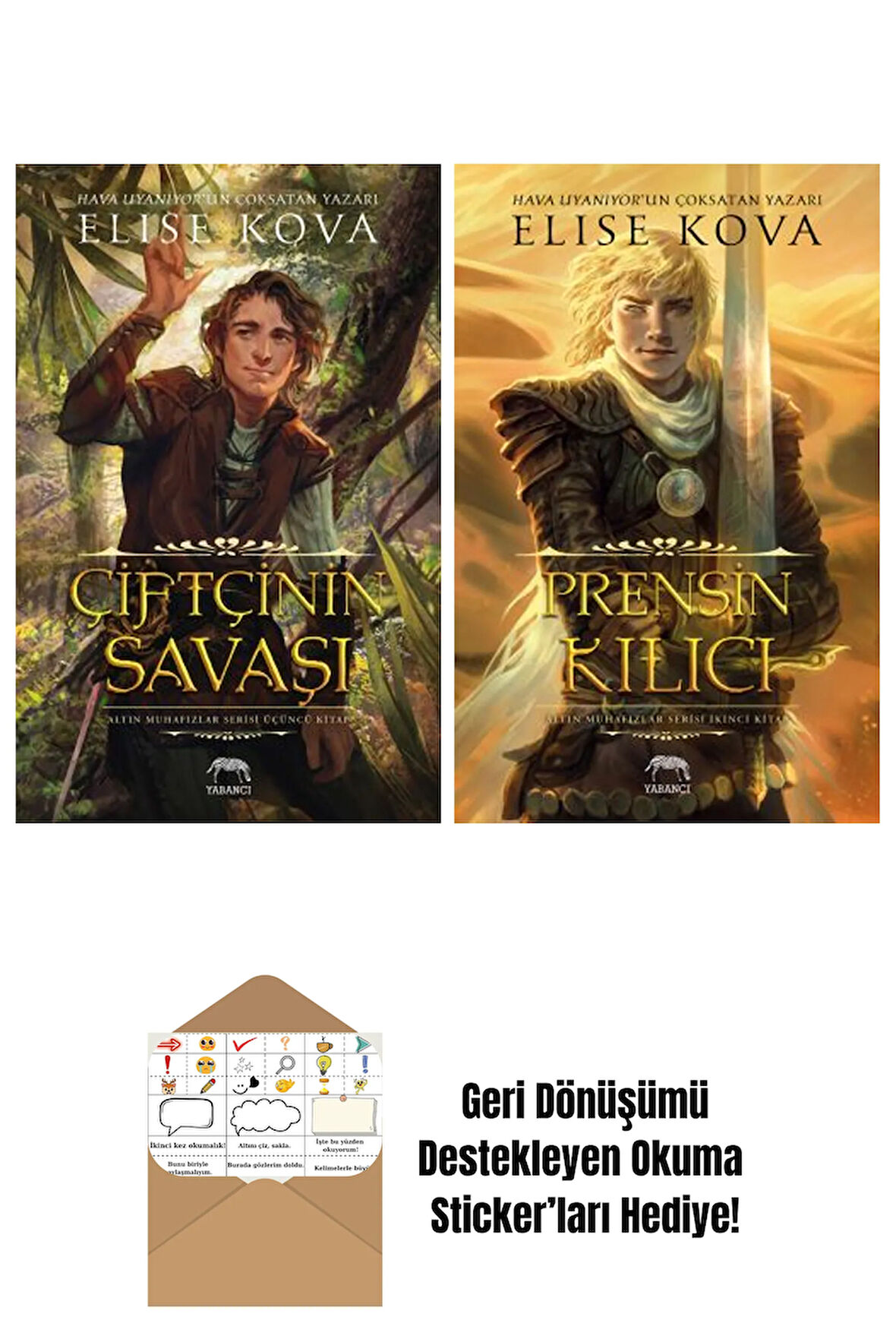Çiftçinin Savaşı – Altın Muhafızlar Serisi 3 (Ciltli) + Prensin Kılıcı – Altın Muhafızlar Serisi 2