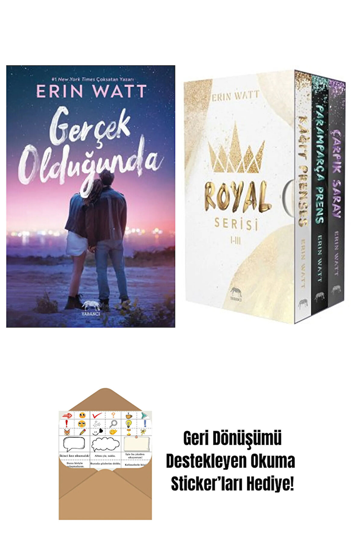Çatlak Krallık – Royal Serisi 6. Kitap + Düşmüş Vâris – Royal Serisi 5. Kitap