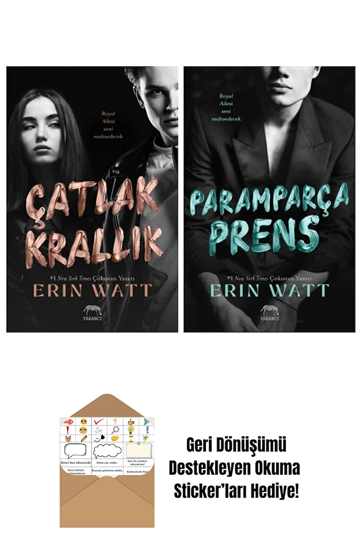 Düşmüş Vâris – Royal Serisi 5. Kitap + Çarpık Saray – Royal Serisi 3. Kitap