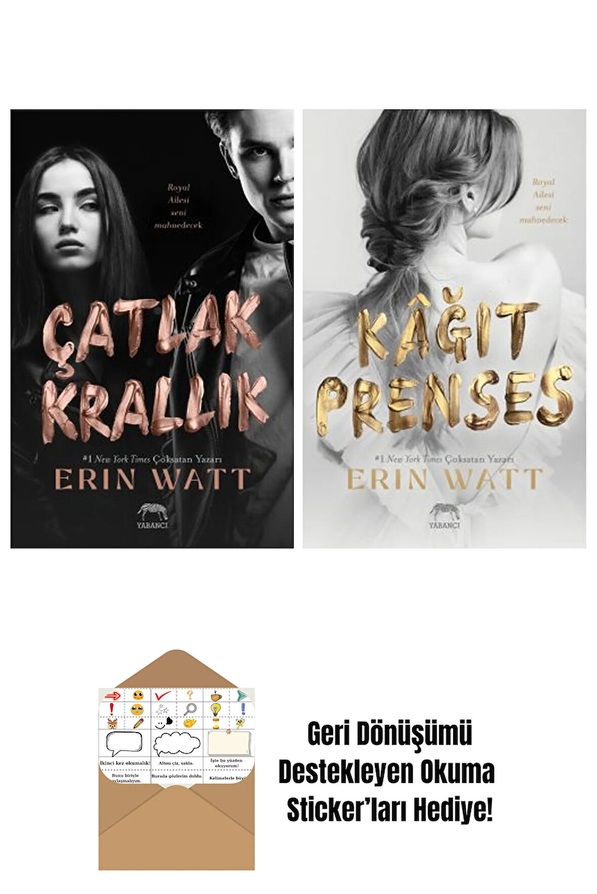 Düşmüş Vâris – Royal Serisi 5. Kitap + Paramparça Prens – Royal Serisi 2. Kitap