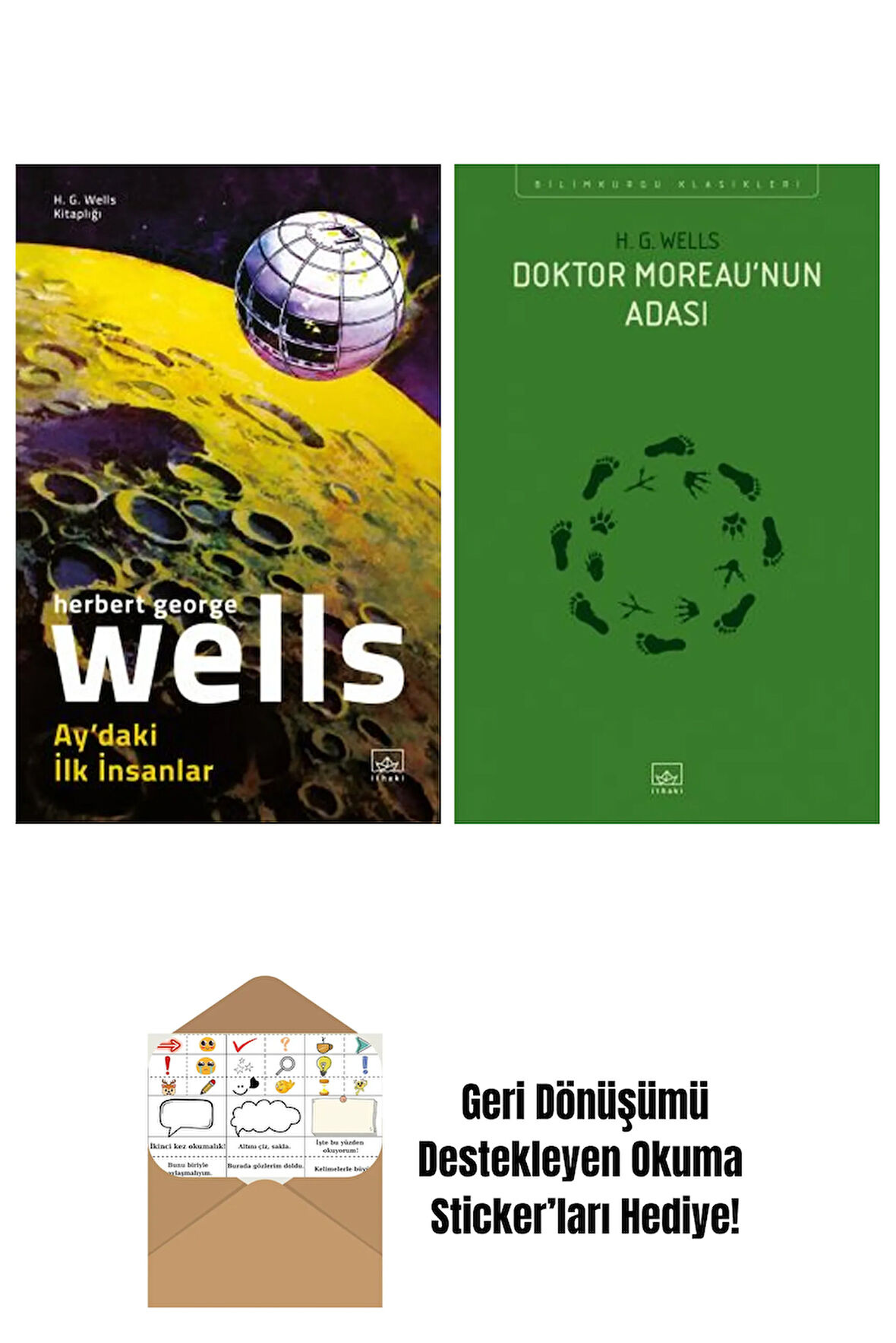 Ay’daki İlk İnsanlar + Doktor Moreau’nun Adası