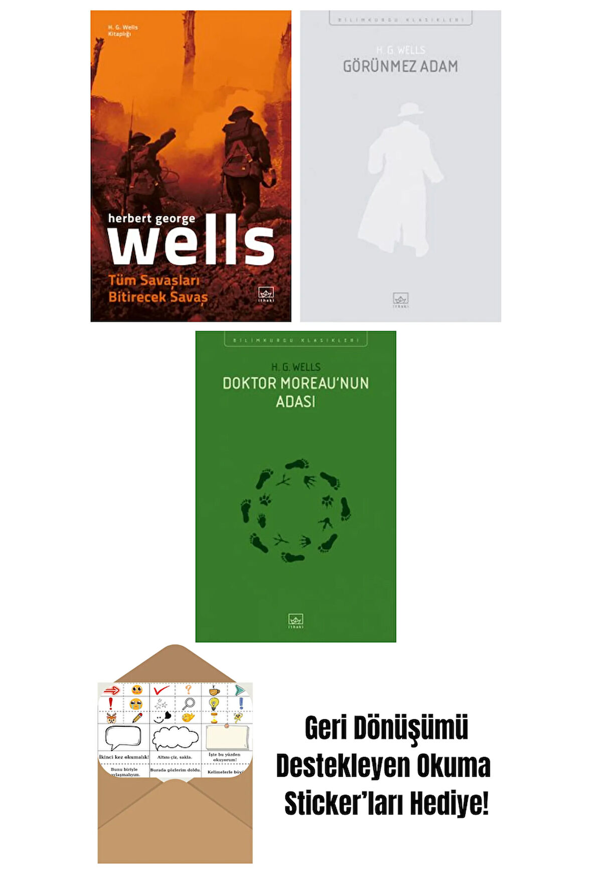 Tüm Savaşları Bitirecek Savaş + Görünmez Adam + Doktor Moreau’nun Adası