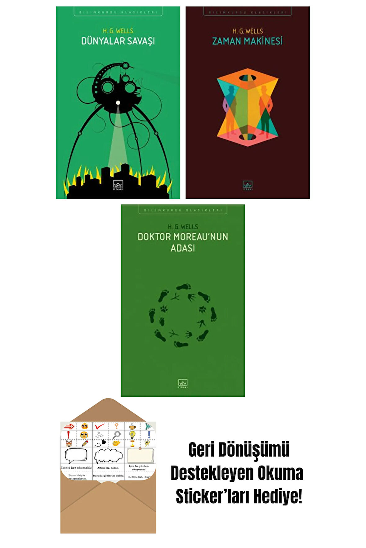Dünyalar Savaşı + Zaman Makinesi + Doktor Moreau’nun Adası