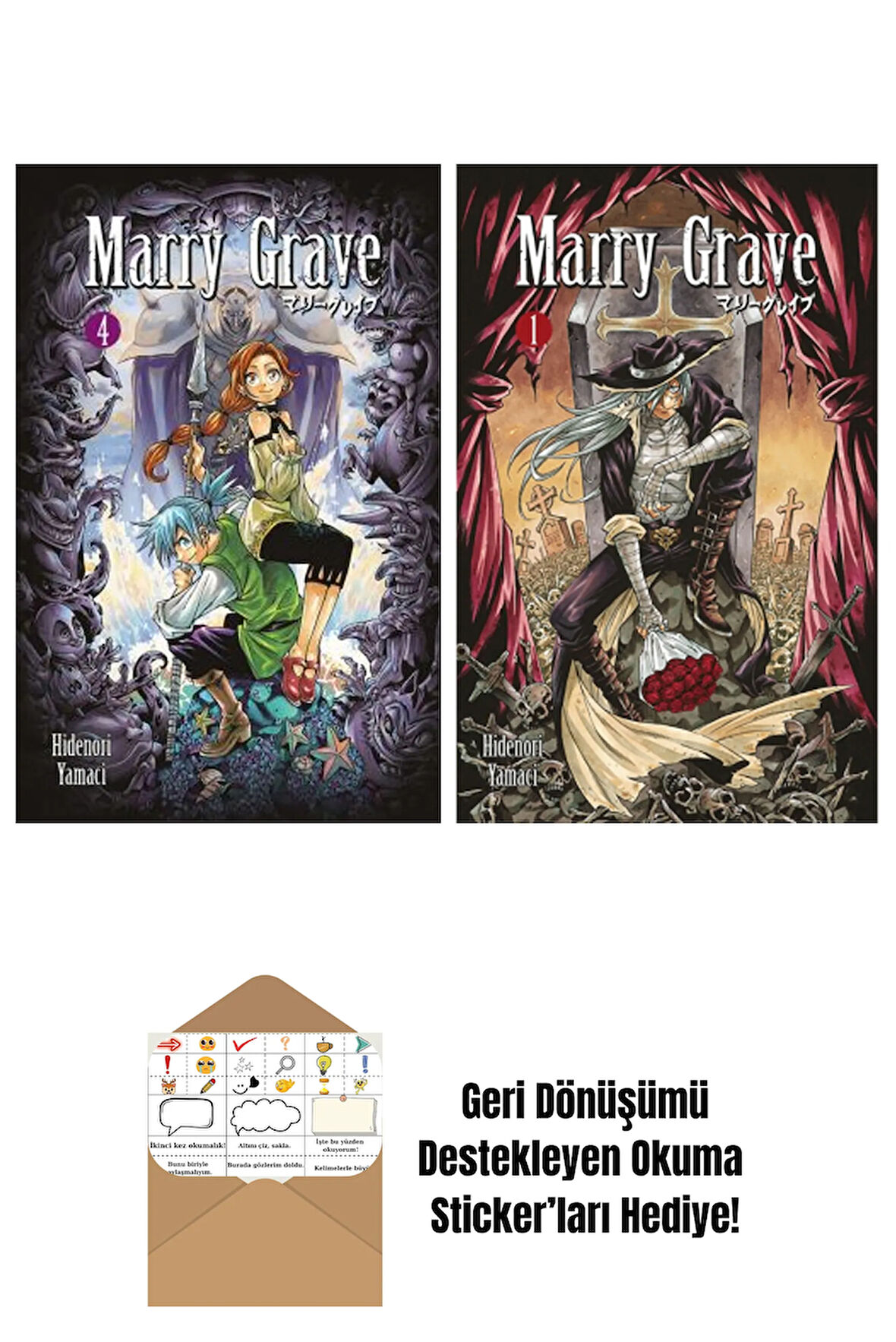 Marry Grave 4. Cilt + Marry Grave 1. Cilt