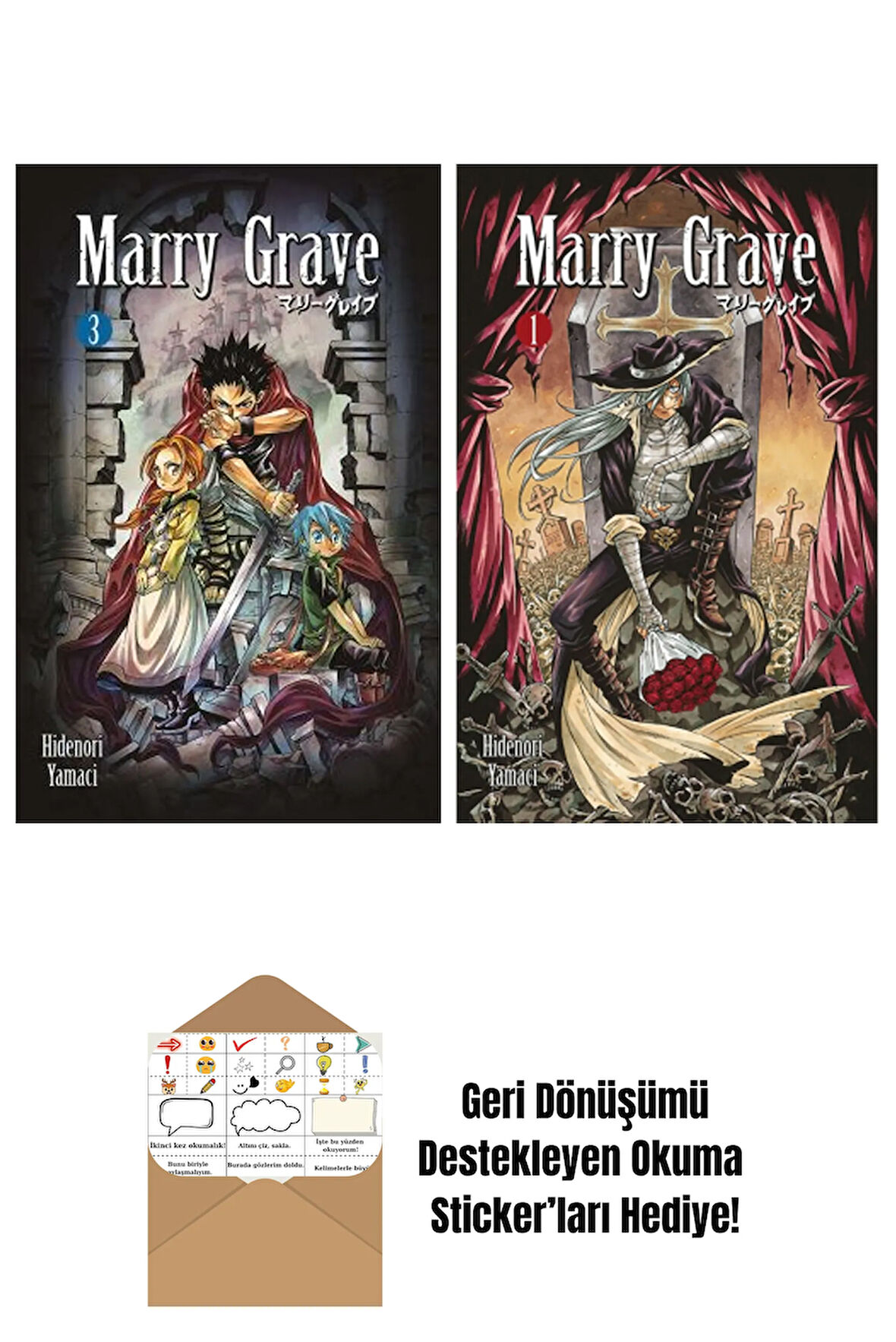Marry Grave 3. Cilt + Marry Grave 1. Cilt