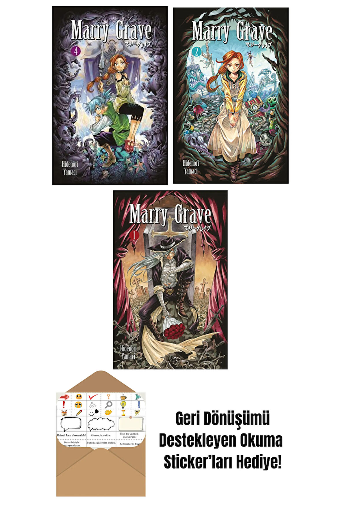 Marry Grave 4. Cilt + Marry Grave 2. Cilt + Marry Grave 1. Cilt