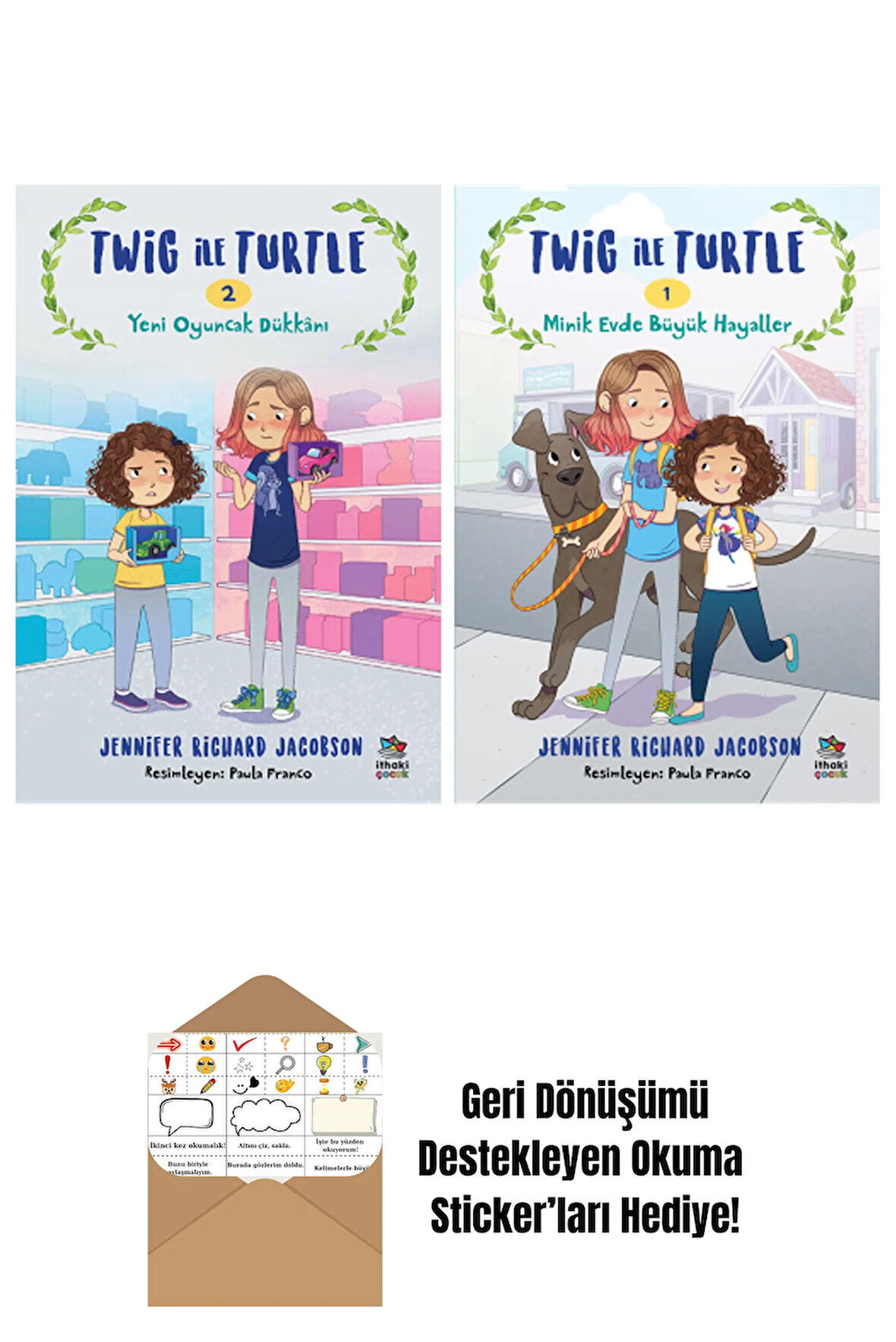 Twig ile Turtle 2 – Yeni Oyuncak Dükkânı + Twig ile Turtle – Minik Evde Büyük Hayaller