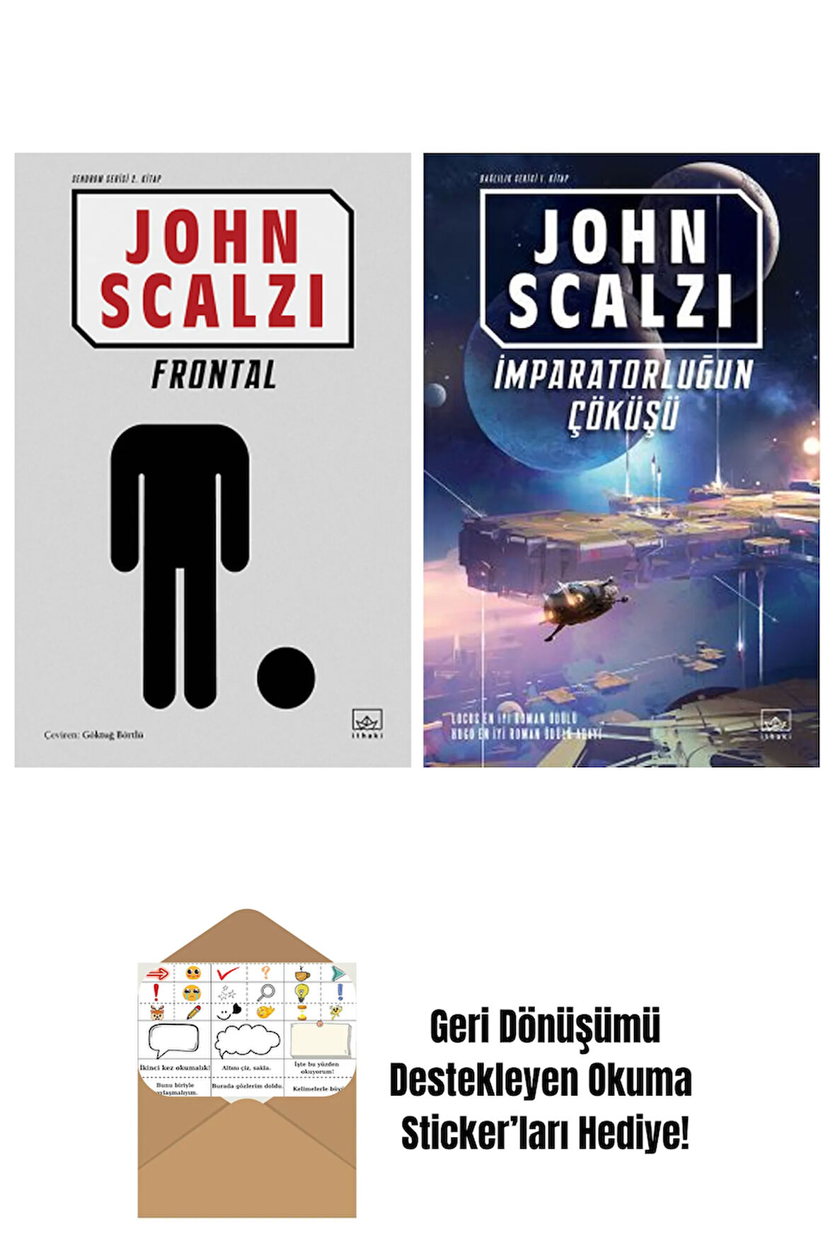 Frontal – Sendrom Serisi 2. Kitap + İmparatorluğun Çöküşü – Bağlılık Serisi 1. Kitap