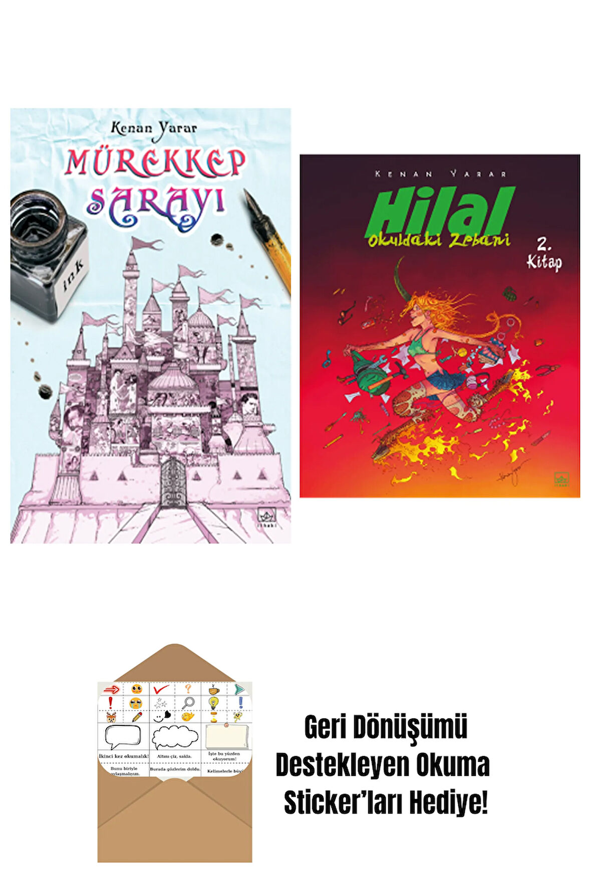 Mürekkep Sarayı + Hilal 2. Kitap – Okuldaki Zebani
