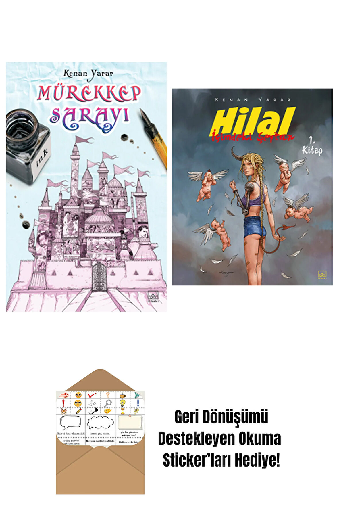 Mürekkep Sarayı + Hilal 1. Kitap – İçimdeki Şeytan (Sınırlı Sayıda İmzalı)