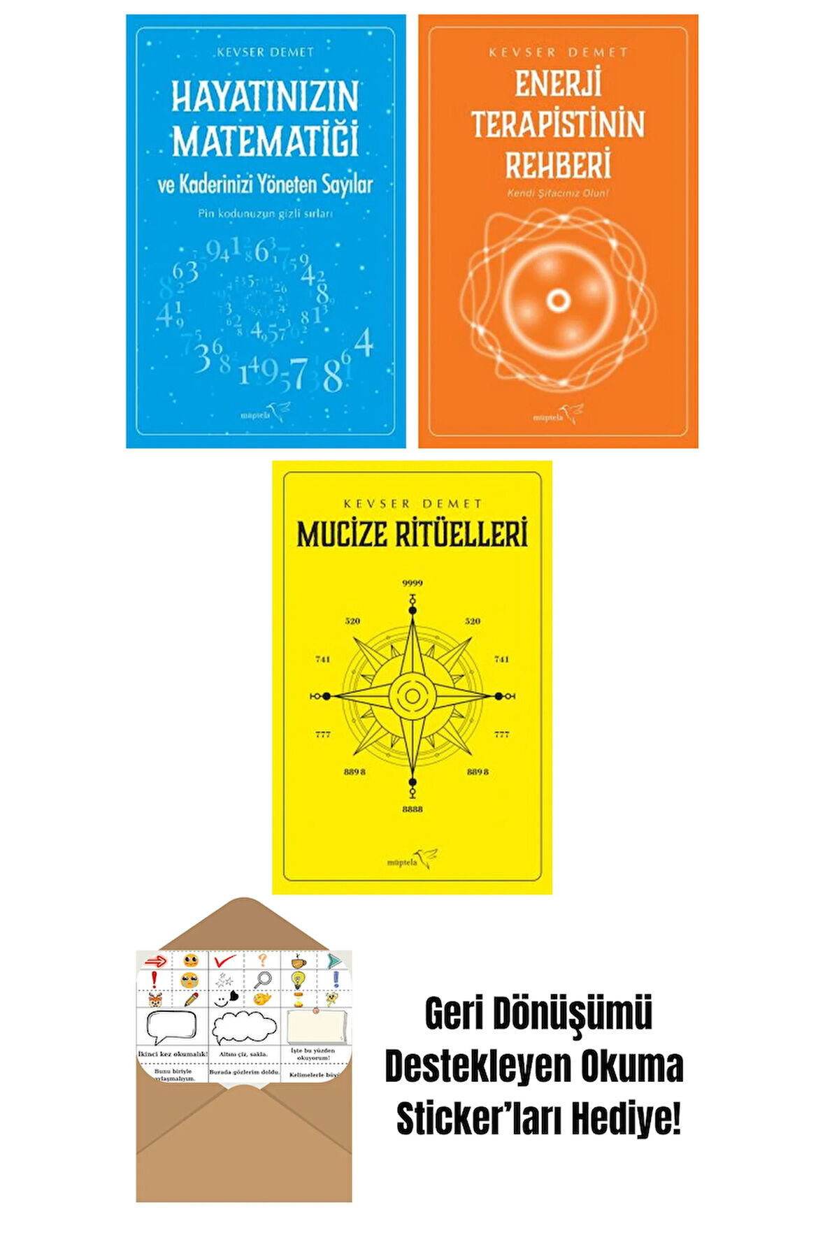 Hayatınızın Matematiği ve Kaderinizi Yöneten Sayılar + Enerji Terapistinin Rehberi + Mucize Ritüelleri