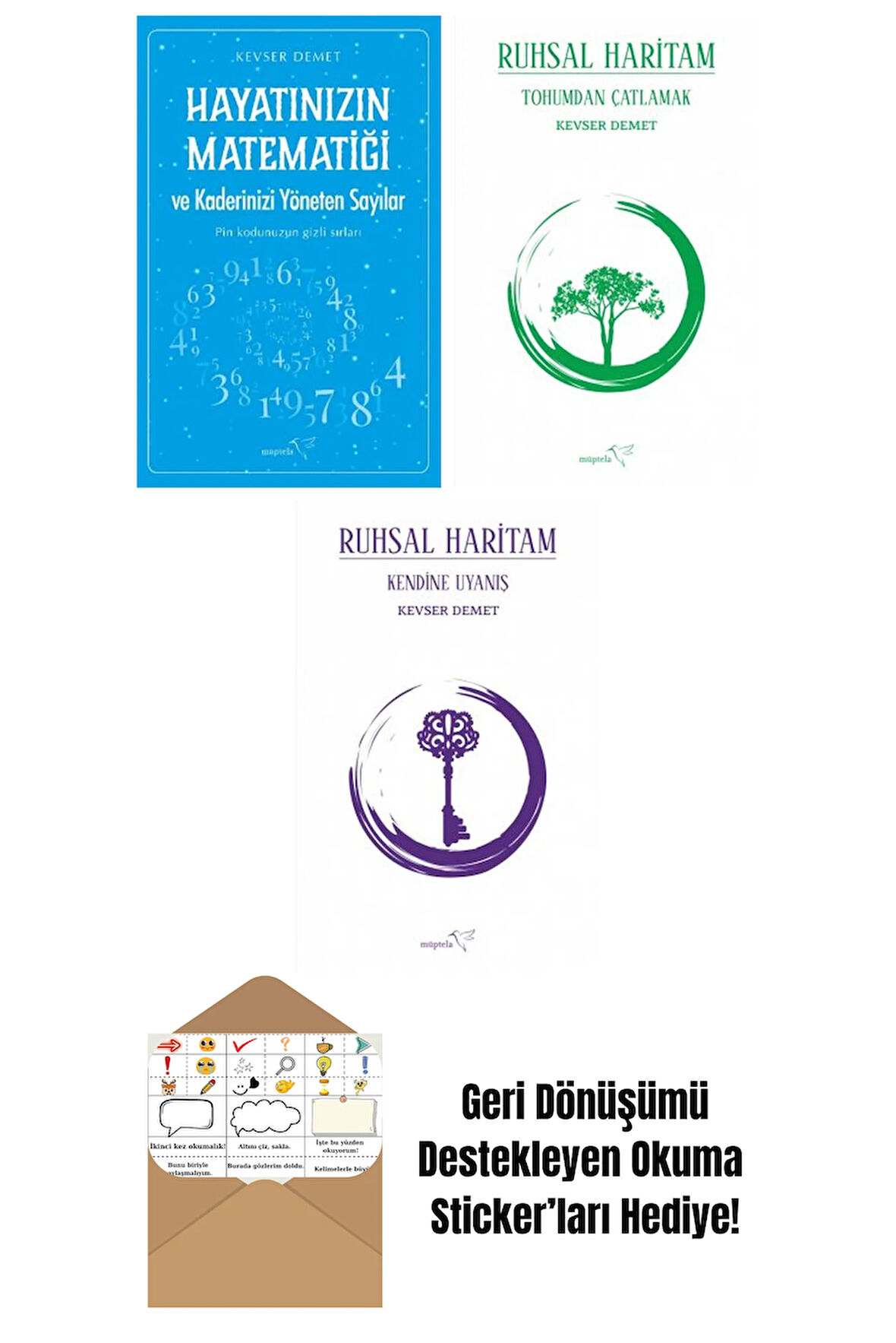 Hayatınızın Matematiği ve Kaderinizi Yöneten Sayılar + Ruhsal Haritam – Tohumdan Çatlamak + Ruhsal Haritam – Kendine Uyanış