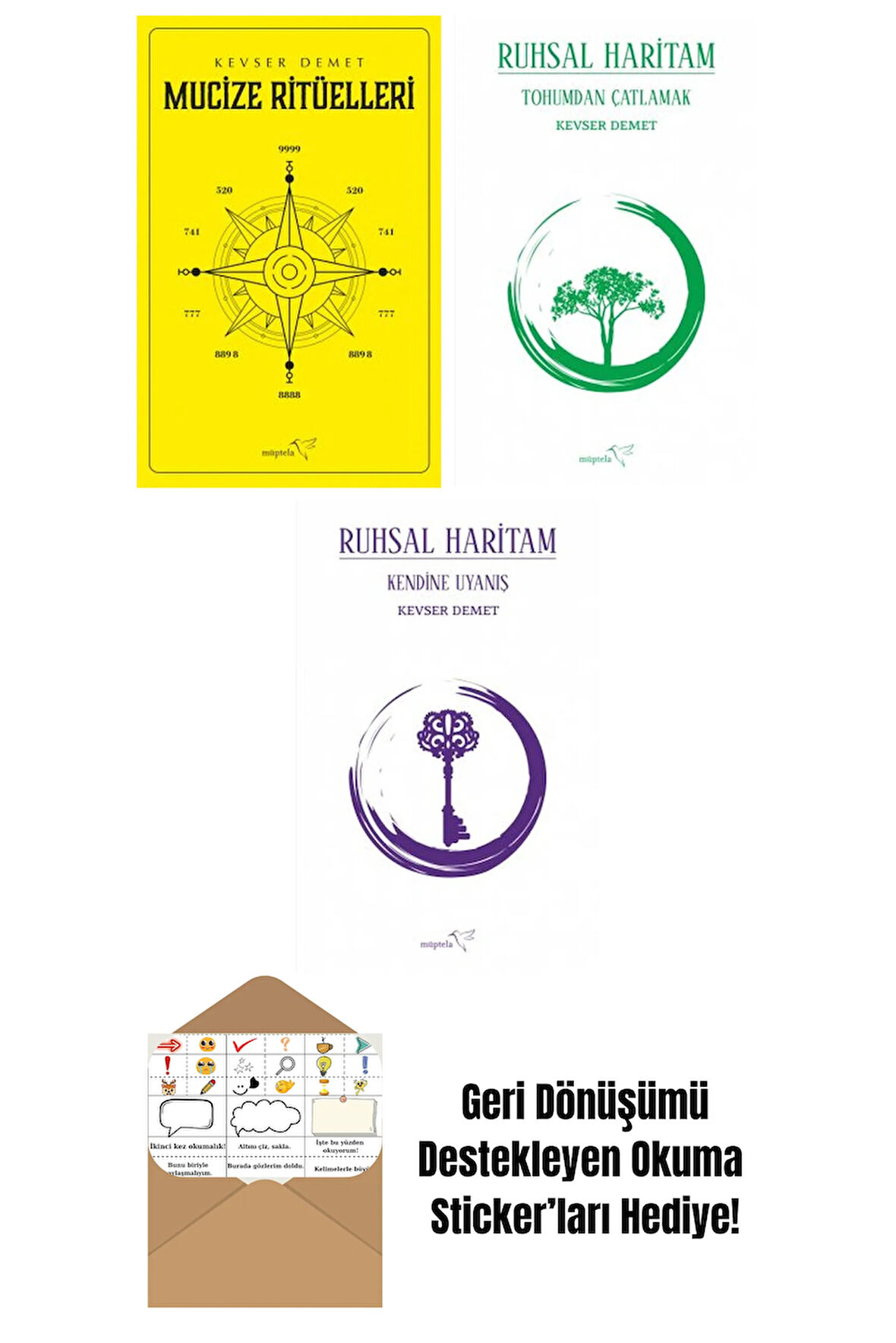 Mucize Ritüelleri + Ruhsal Haritam – Tohumdan Çatlamak + Ruhsal Haritam – Kendine Uyanış