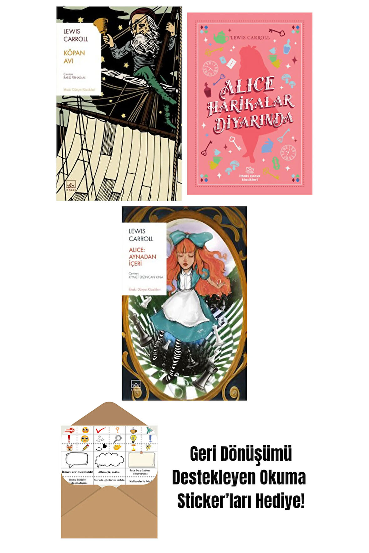 Köpan Avı + Alice Harikalar Diyarında + Alice: Aynadan İçeri