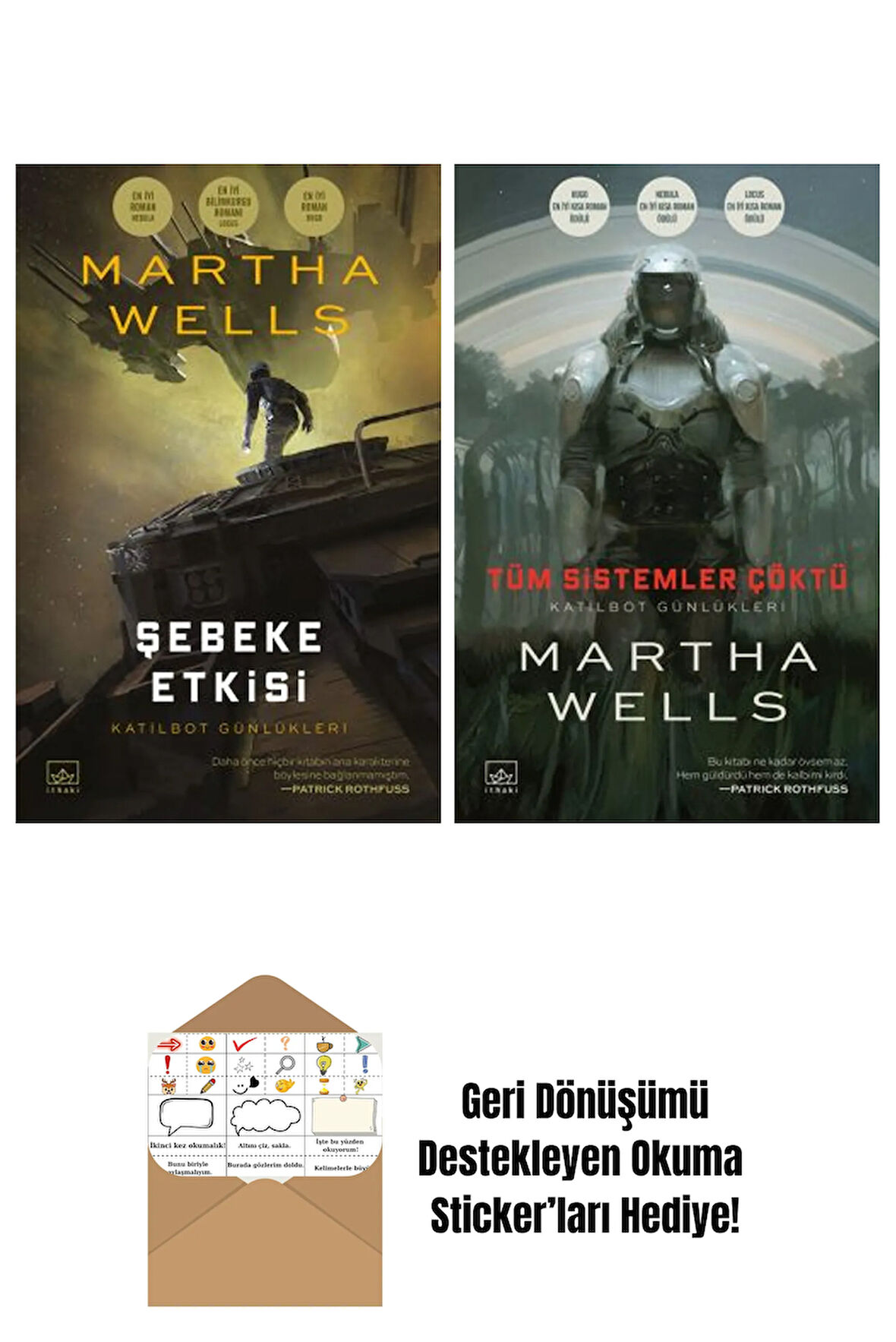 Şebeke Etkisi – Katilbot Günlükleri 5 + Tüm Sistemler Çöktü – Katilbot Günlükleri 1