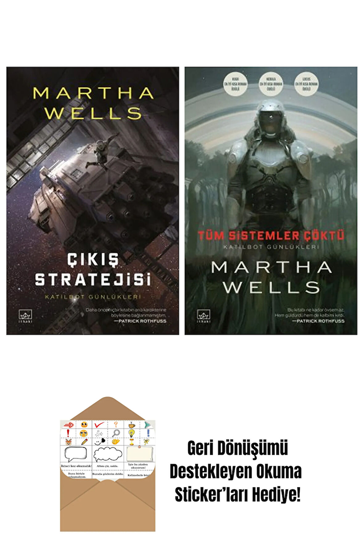 Çıkış Stratejisi – Katilbot Günlükleri 4 + Tüm Sistemler Çöktü – Katilbot Günlükleri 1