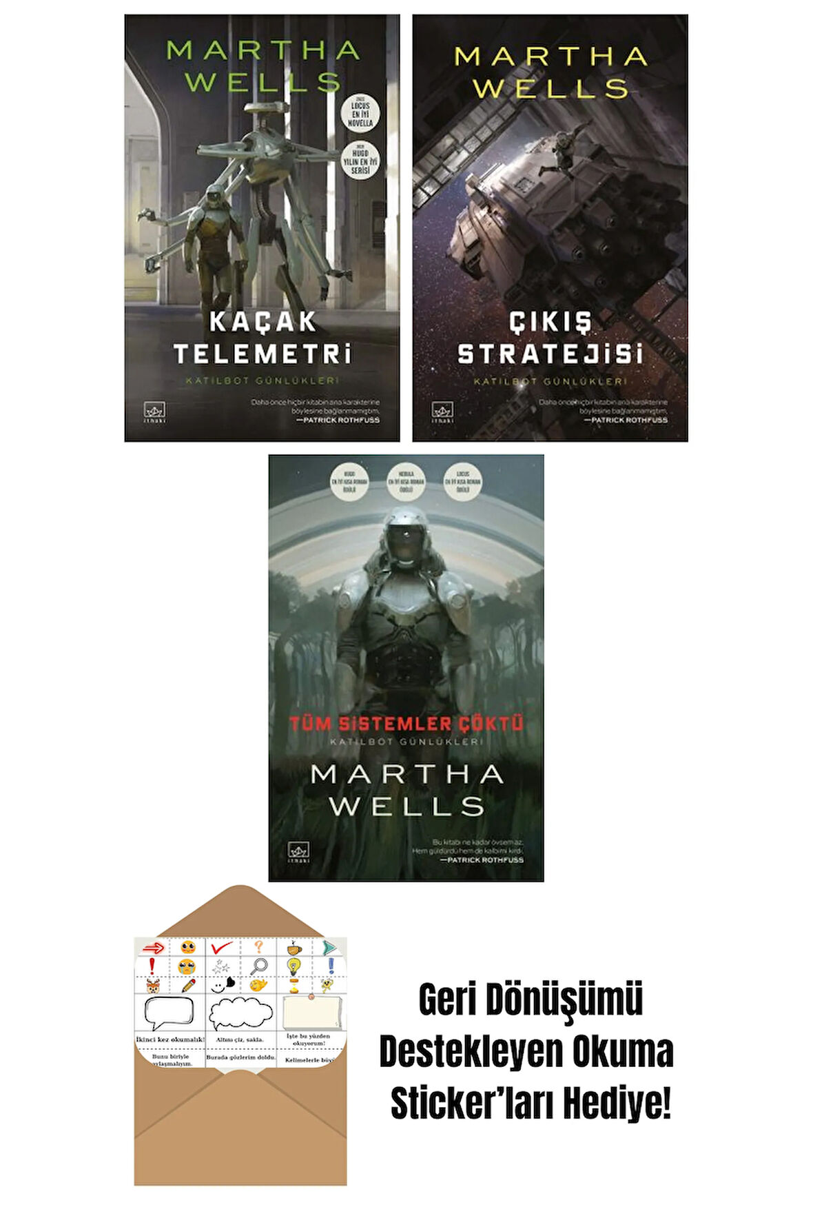 Kaçak Telemetri – Katilbot Günlükleri 6 + Çıkış Stratejisi – Katilbot Günlükleri 4 + Tüm Sistemler Çöktü – Katilbot Günlükleri 1