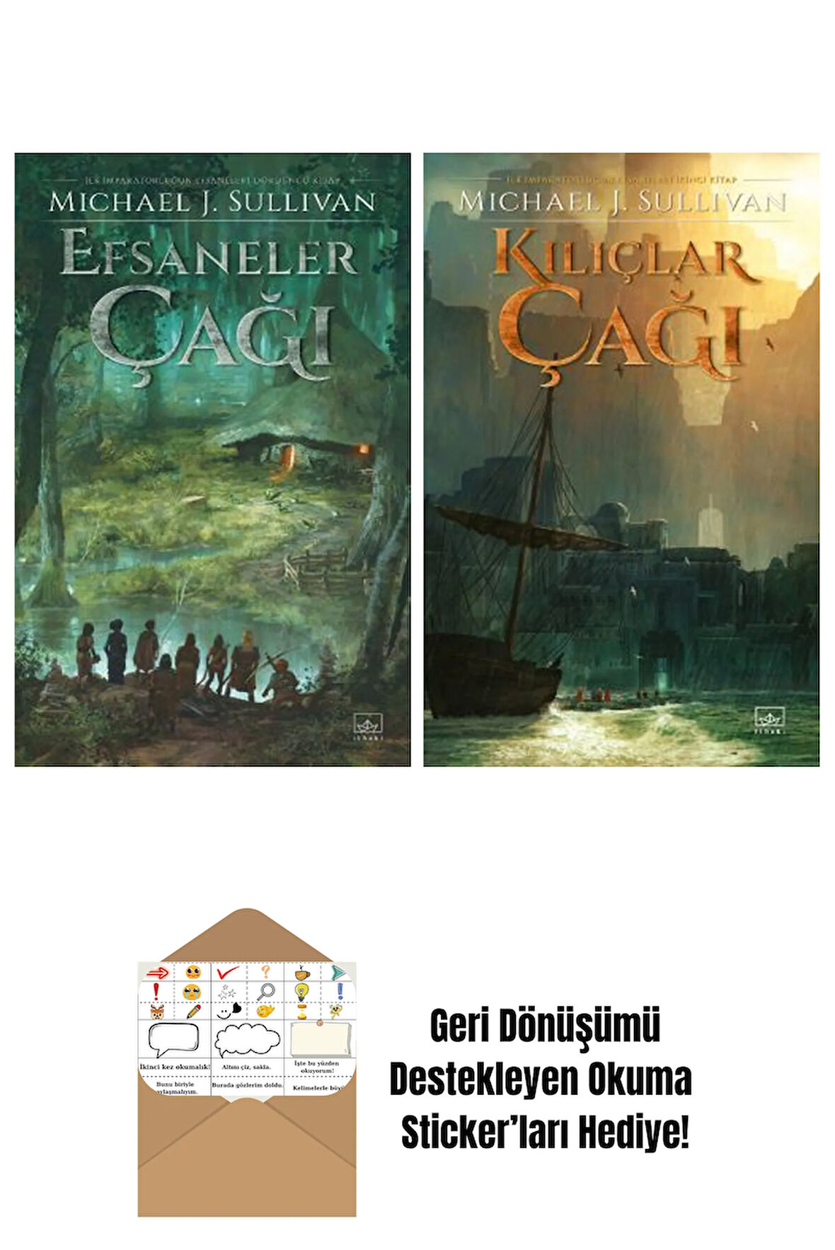 Efsaneler Çağı – İlk İmparatorluğun Efsaneleri Dördüncü Kitap + Kılıçlar Çağı – İlk İmparatorluğun Efsaneleri İkinci Kitap