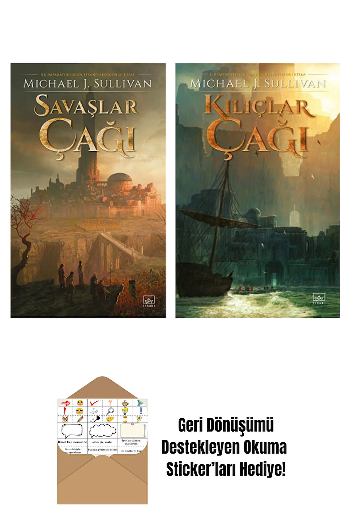 Savaşlar Çağı – İlk İmparatorluğun Efsaneleri Üçüncü Kitap + Kılıçlar Çağı – İlk İmparatorluğun Efsaneleri İkinci Kitap
