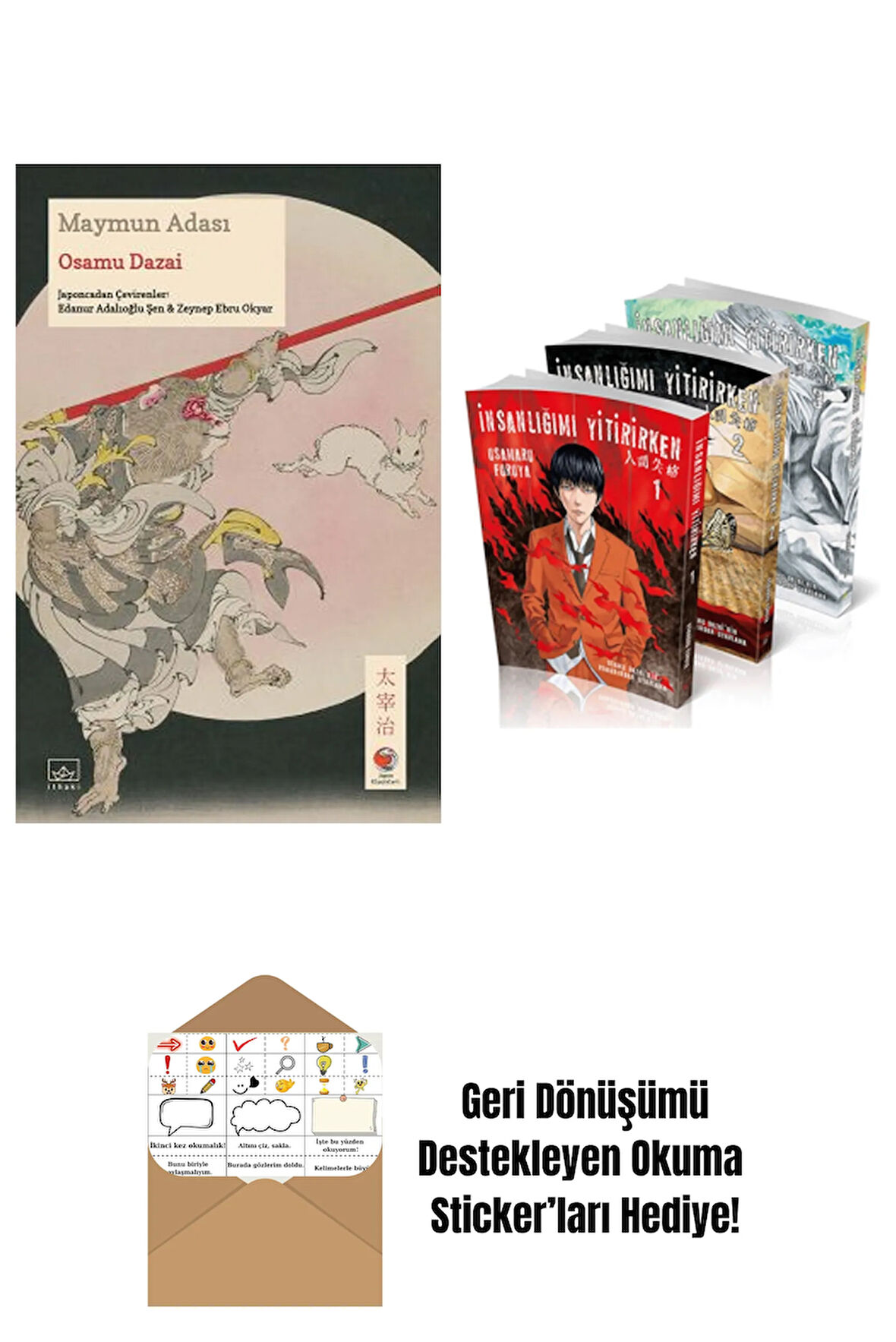 Maymun Adası + İnsanlığımı Yitirirken (3 Cilt Set)