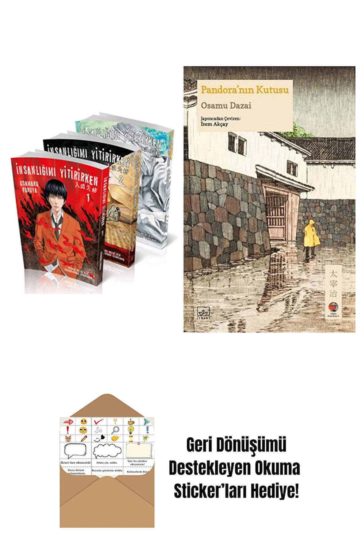 İnsanlığımı Yitirirken (3 Cilt Set) + Pandora’nın Kutusu