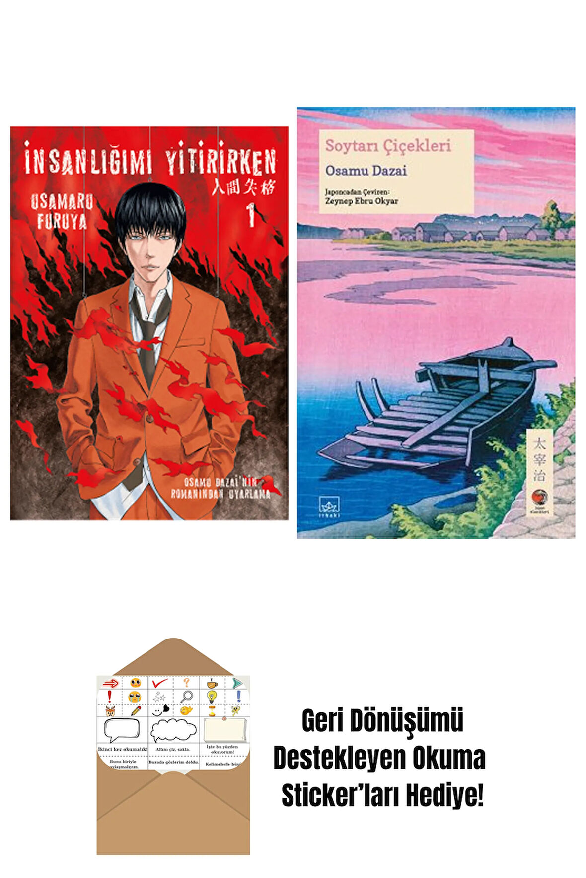 İnsanlığımı Yitirirken Cilt 1 + Soytarı Çiçekleri