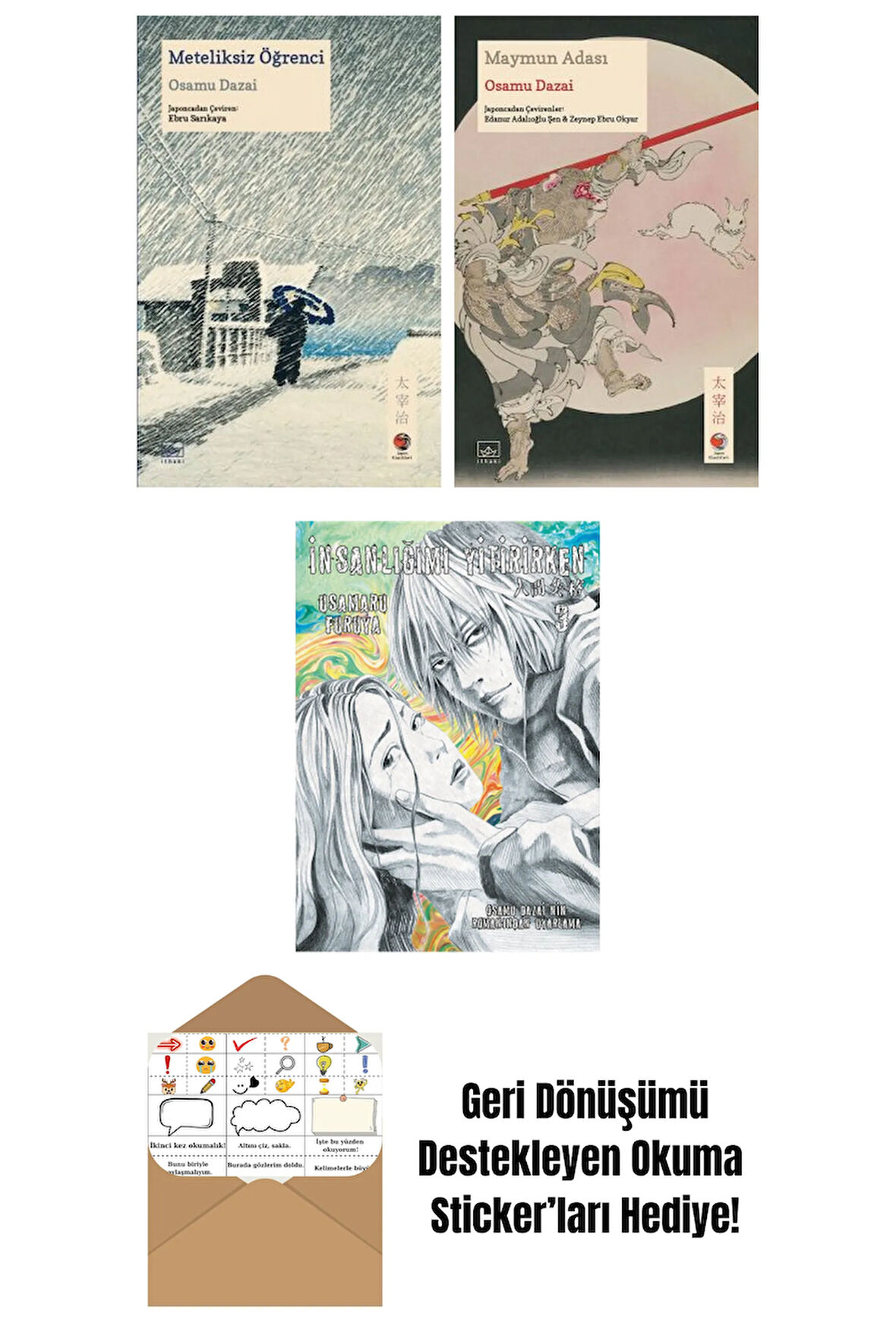 Meteliksiz Öğrenci + Maymun Adası + İnsanlığımı Yitirirken Cilt 3