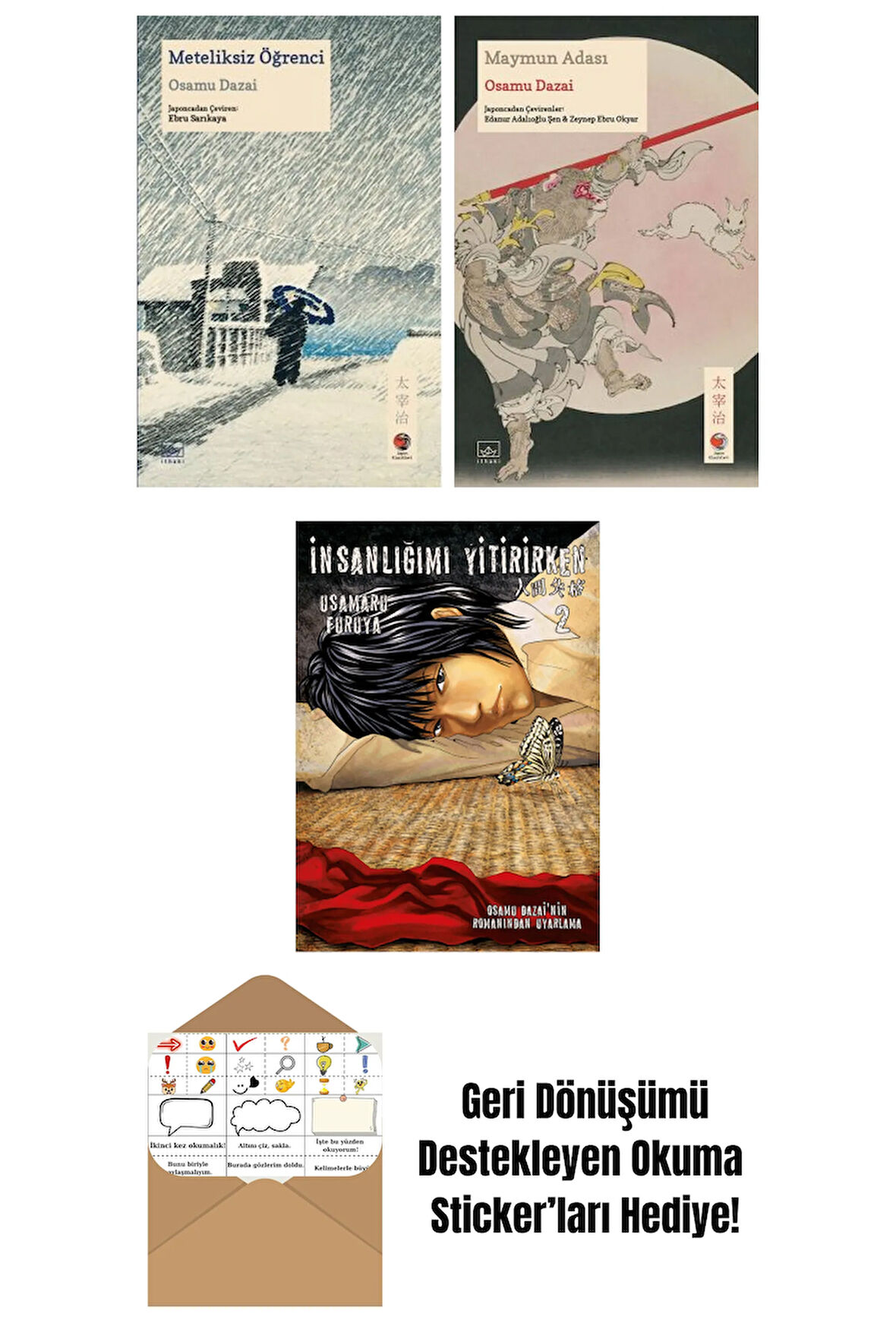 Meteliksiz Öğrenci + Maymun Adası + İnsanlığımı Yitirirken Cilt 2