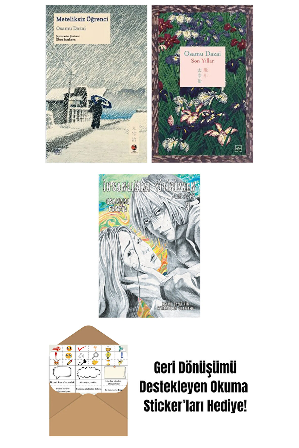Meteliksiz Öğrenci + Son Yıllar (Ciltli) + İnsanlığımı Yitirirken Cilt 3