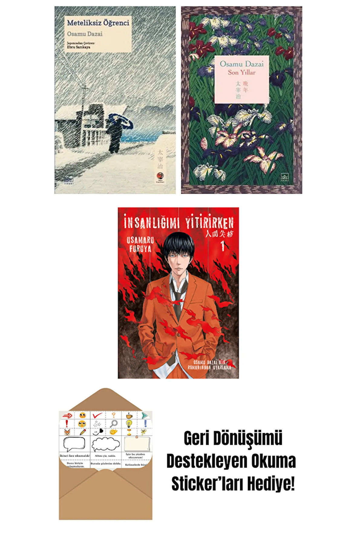 Meteliksiz Öğrenci + Son Yıllar (Ciltli) + İnsanlığımı Yitirirken Cilt 1