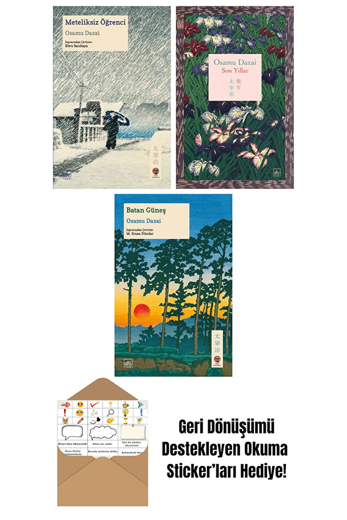 Meteliksiz Öğrenci + Son Yıllar (Ciltli) + Batan Güneş