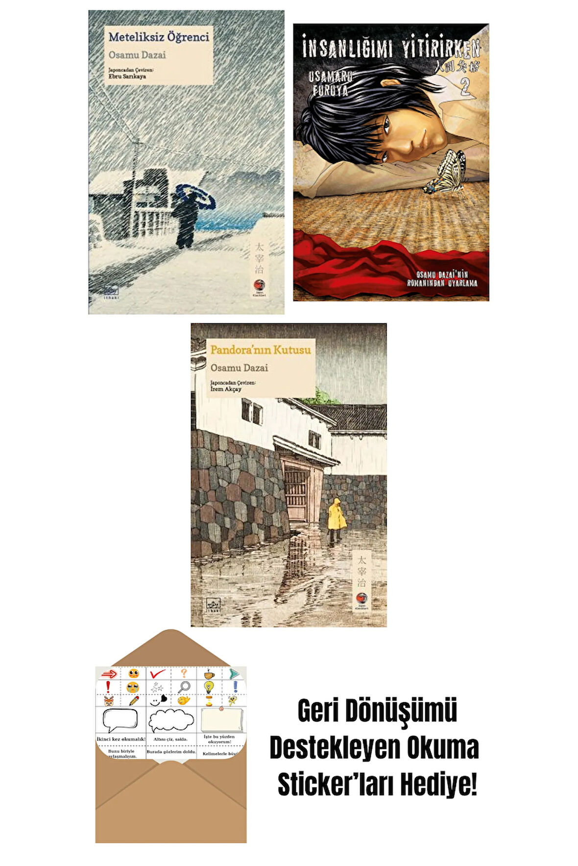 Meteliksiz Öğrenci + İnsanlığımı Yitirirken Cilt 2 + Pandora’nın Kutusu