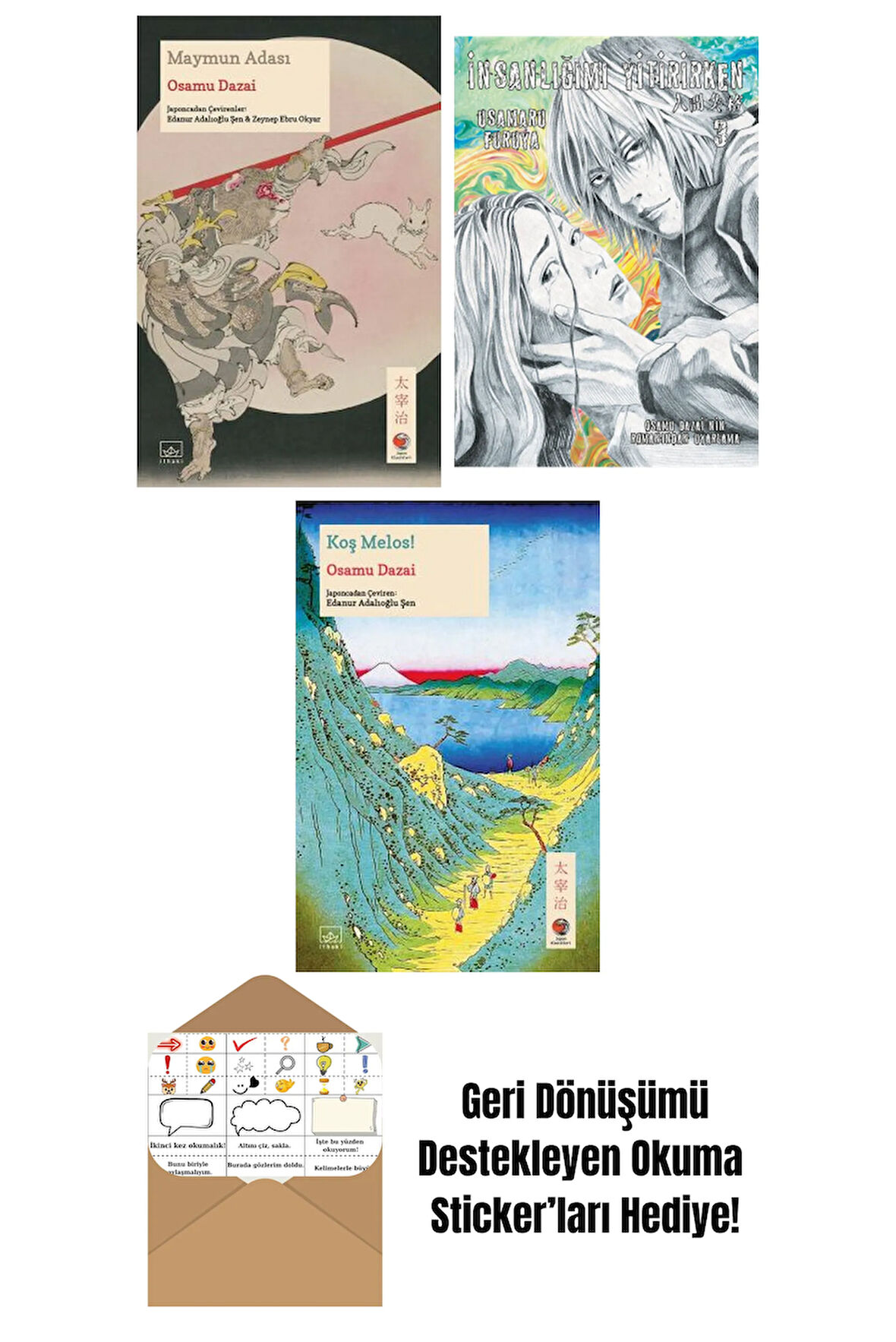 Maymun Adası + İnsanlığımı Yitirirken Cilt 3 + Koş Melos!