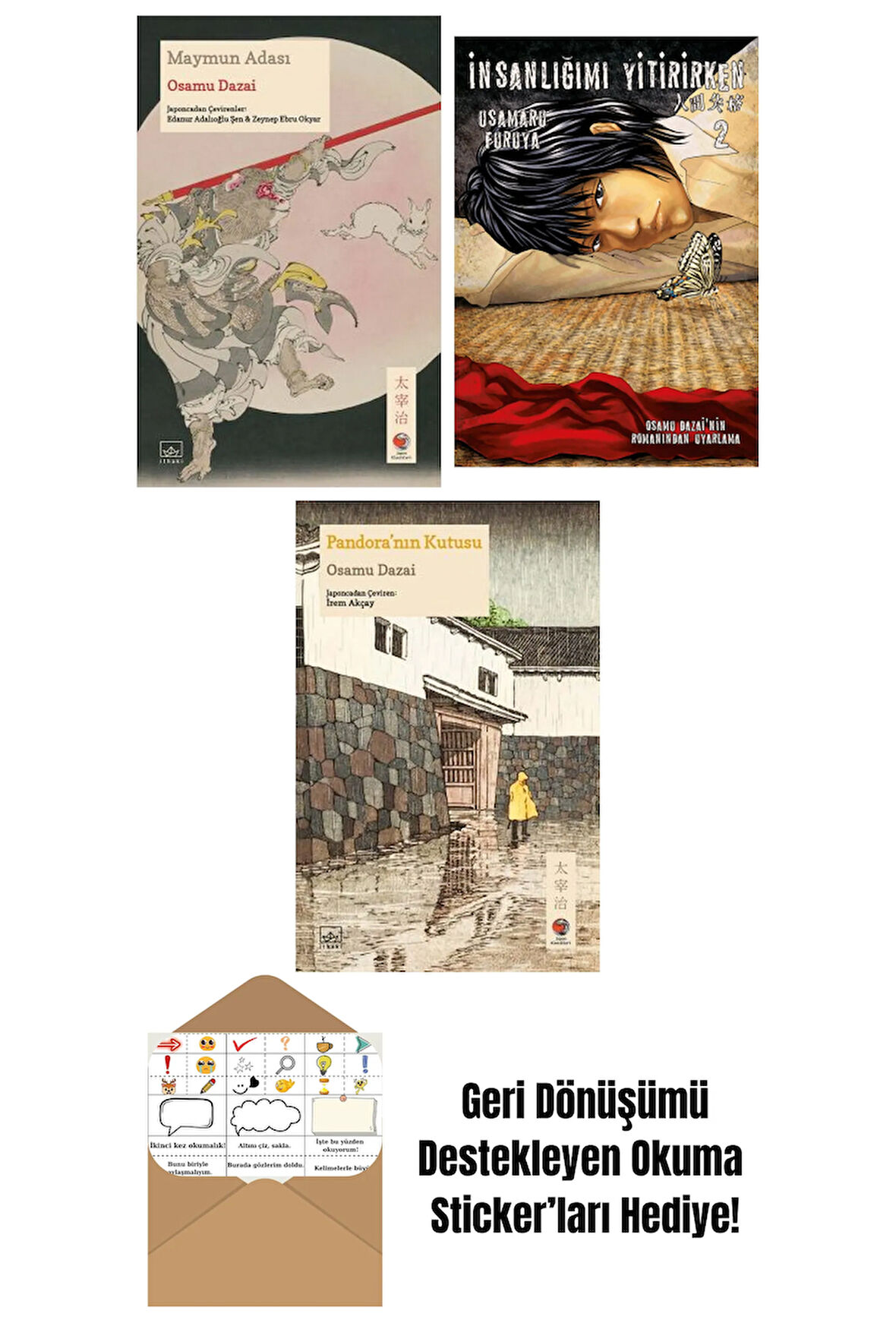 Maymun Adası + İnsanlığımı Yitirirken Cilt 2 + Pandora’nın Kutusu