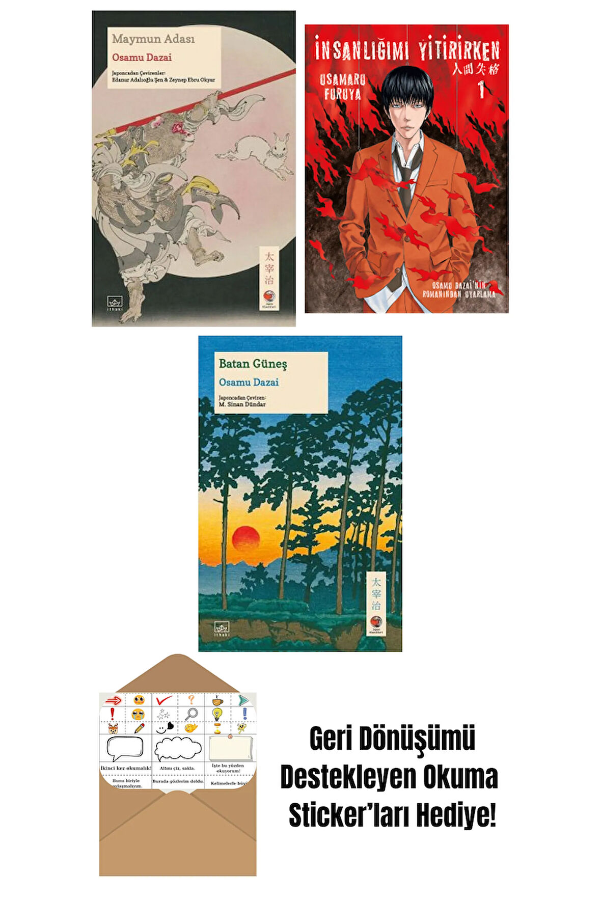 Maymun Adası + İnsanlığımı Yitirirken Cilt 1 + Batan Güneş