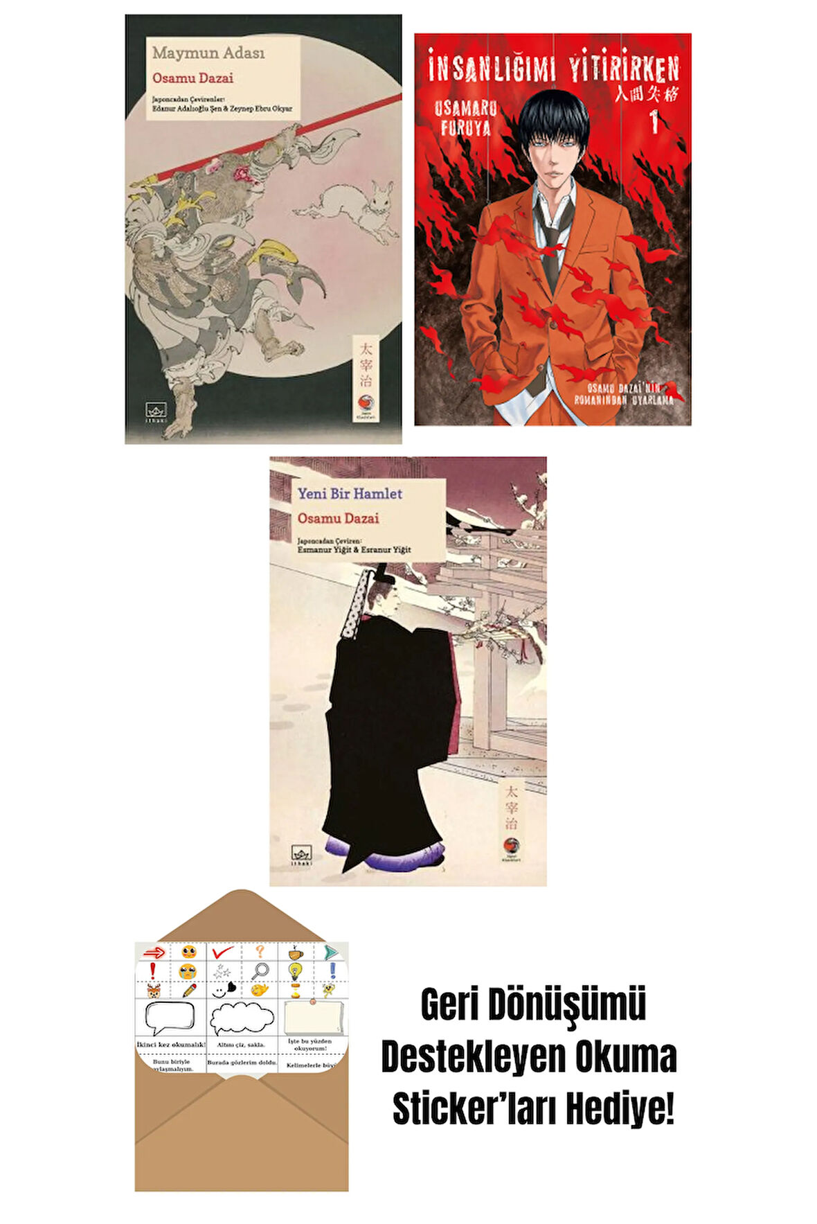 Maymun Adası + İnsanlığımı Yitirirken Cilt 1 + Yeni Bir Hamlet