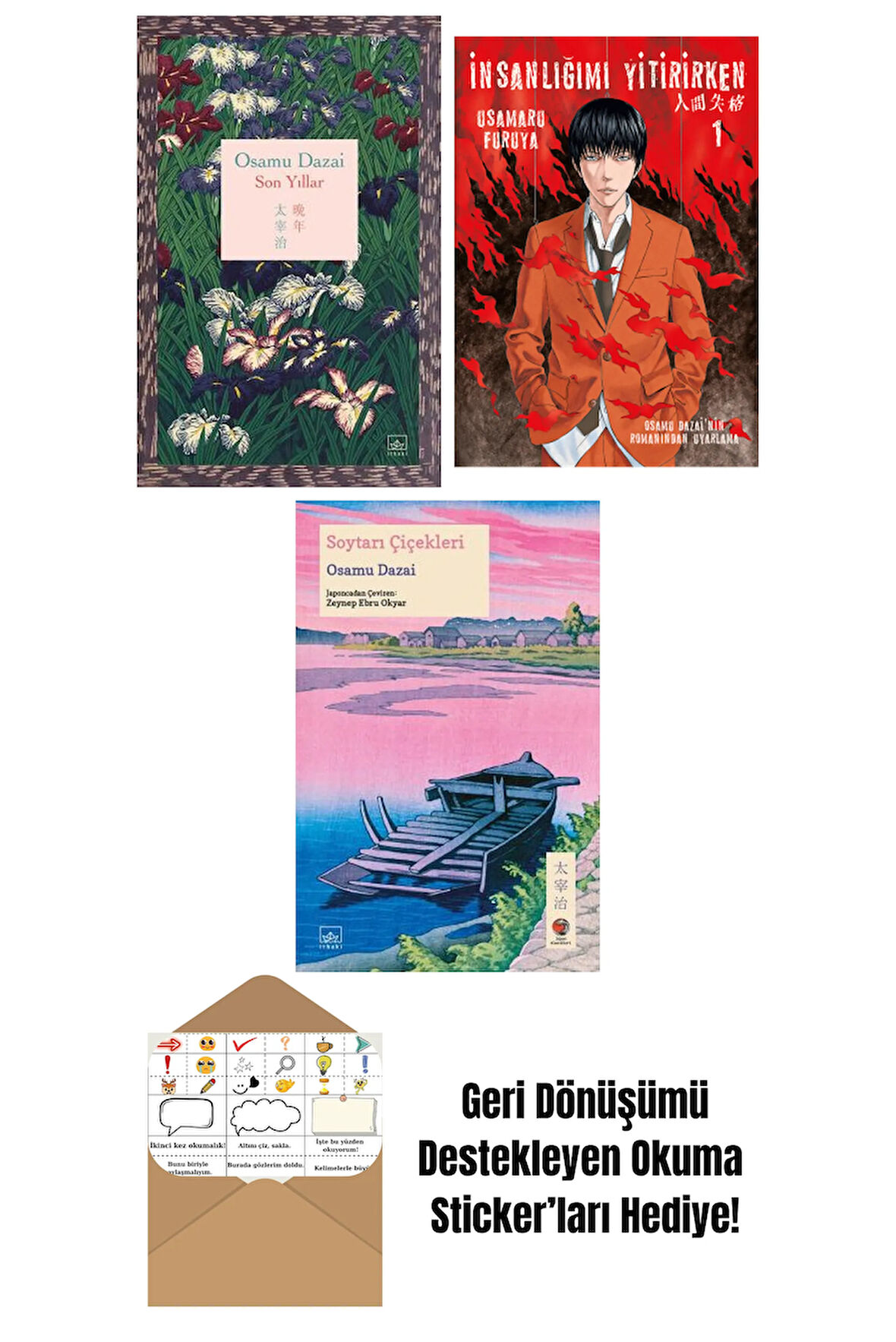 Son Yıllar (Ciltli) + İnsanlığımı Yitirirken Cilt 1 + Soytarı Çiçekleri