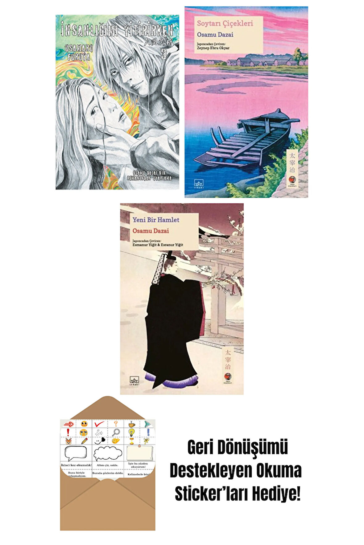 İnsanlığımı Yitirirken Cilt 3 + Soytarı Çiçekleri + Yeni Bir Hamlet