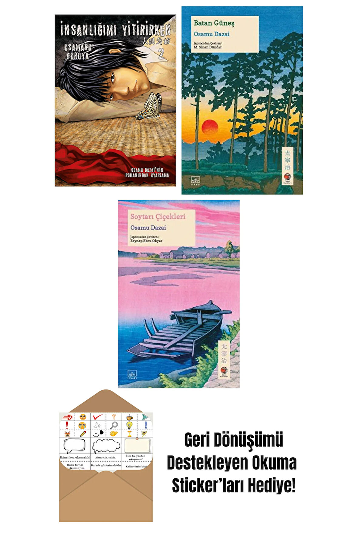 İnsanlığımı Yitirirken Cilt 2 + Batan Güneş + Soytarı Çiçekleri