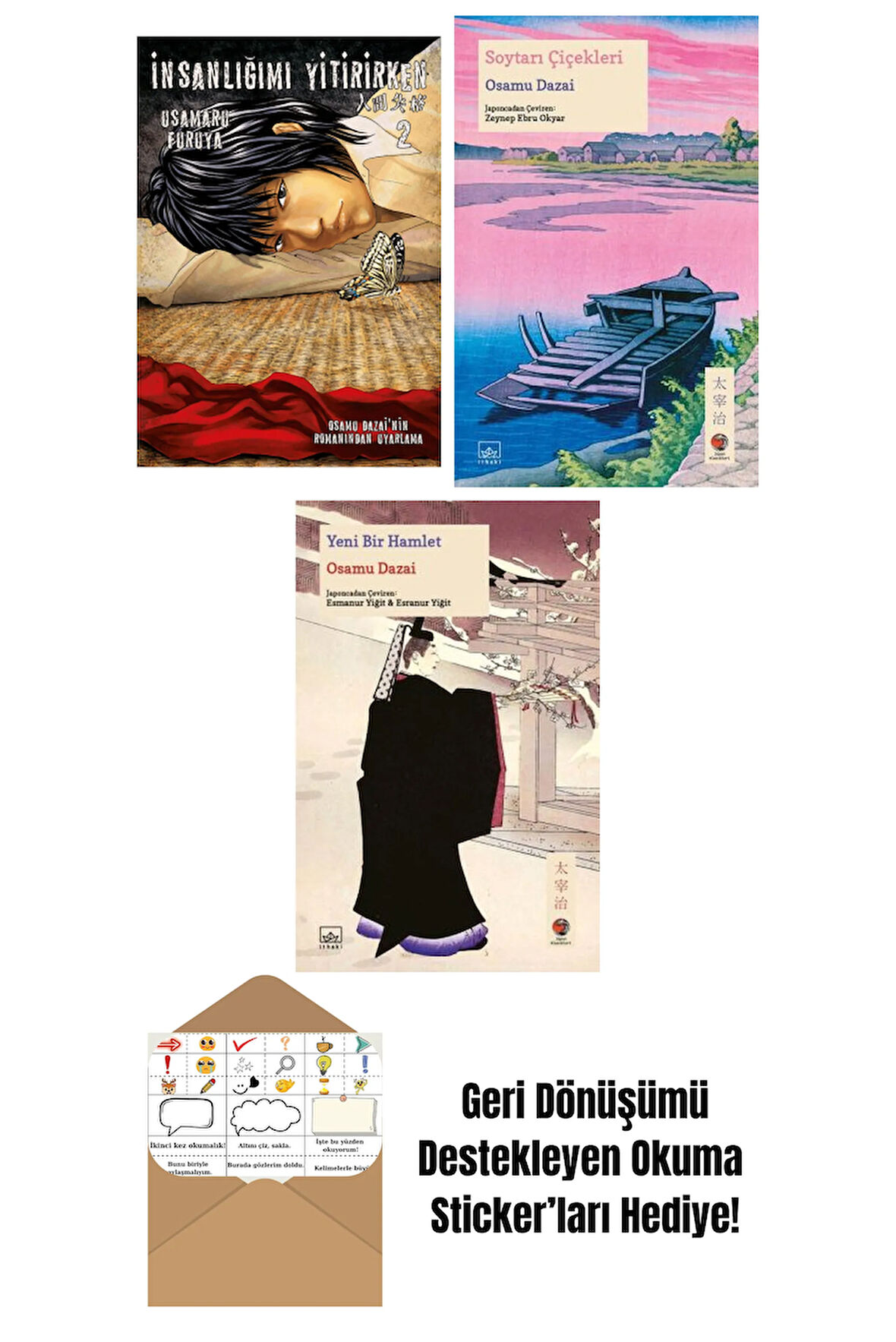 İnsanlığımı Yitirirken Cilt 2 + Soytarı Çiçekleri + Yeni Bir Hamlet