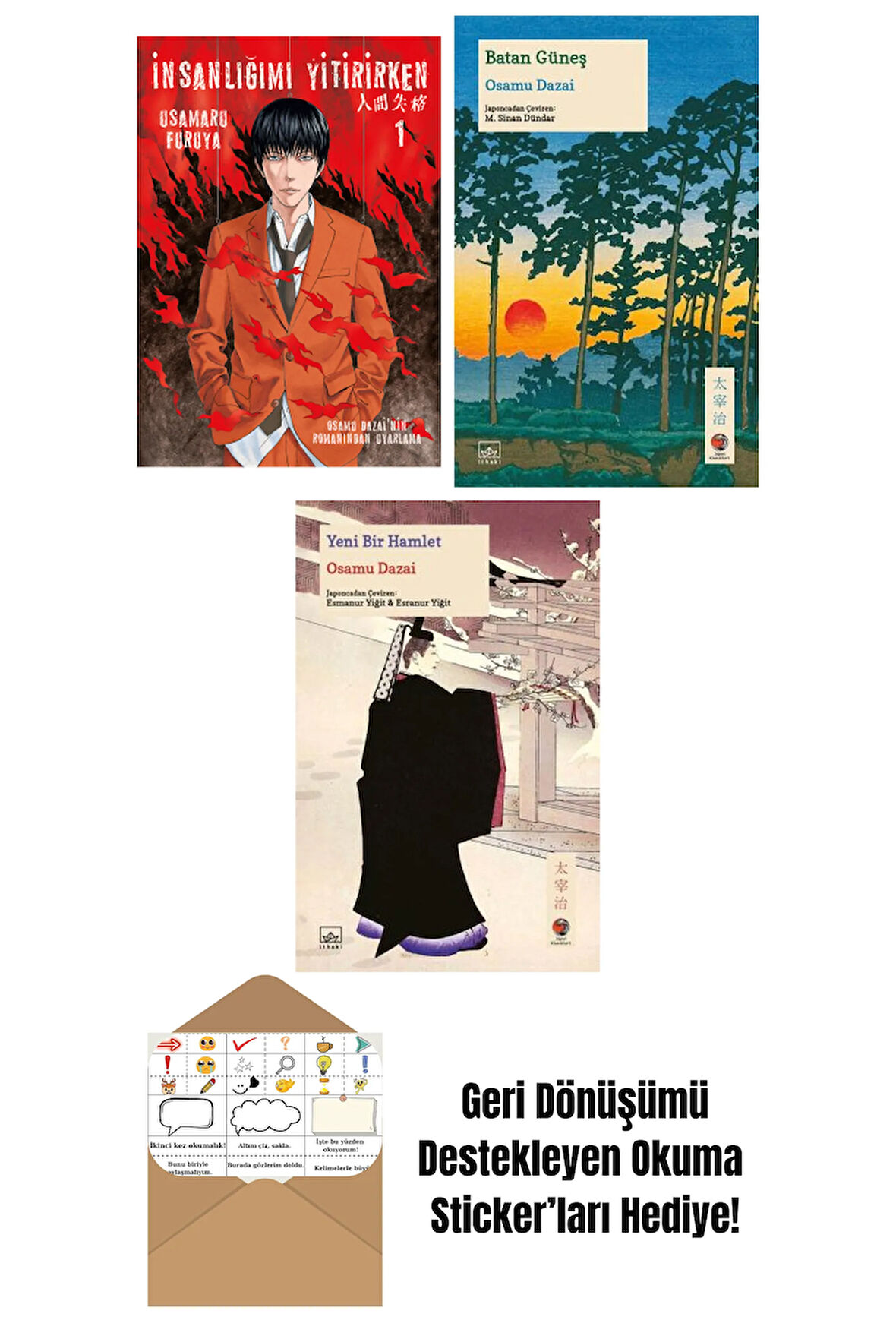 İnsanlığımı Yitirirken Cilt 1 + Batan Güneş + Yeni Bir Hamlet