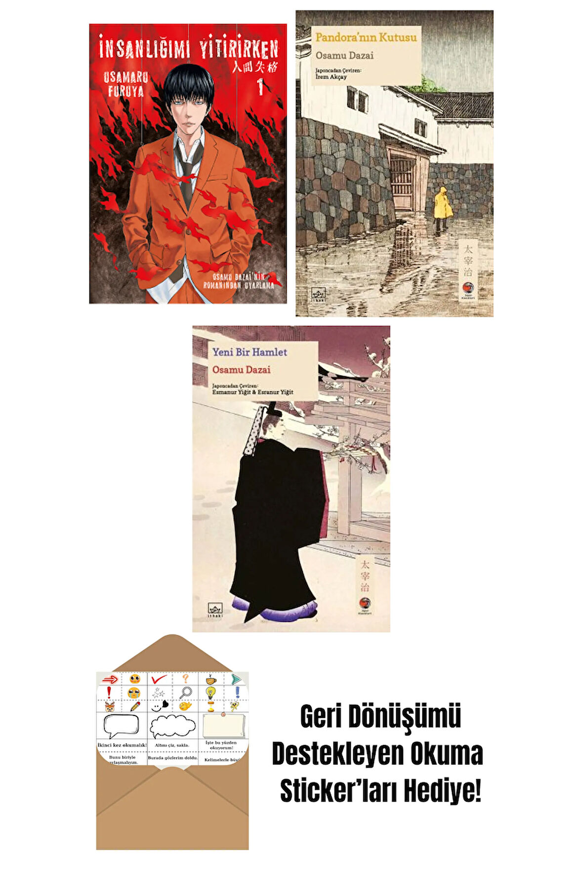 İnsanlığımı Yitirirken Cilt 1 + Pandora’nın Kutusu + Yeni Bir Hamlet